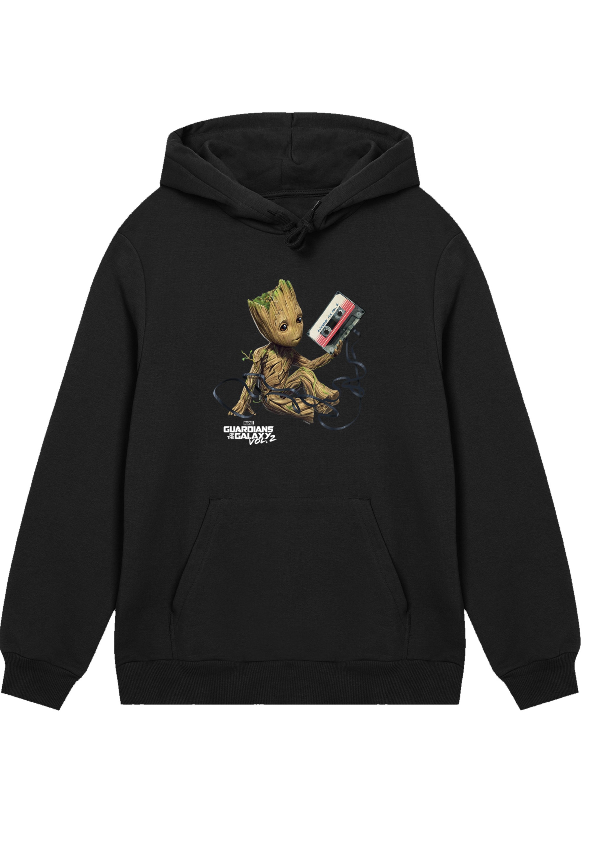 F4NT4STIC Kapuzenpullover "Marvel Guardians Of The Galaxy Vol2 Groot Tape", günstig online kaufen