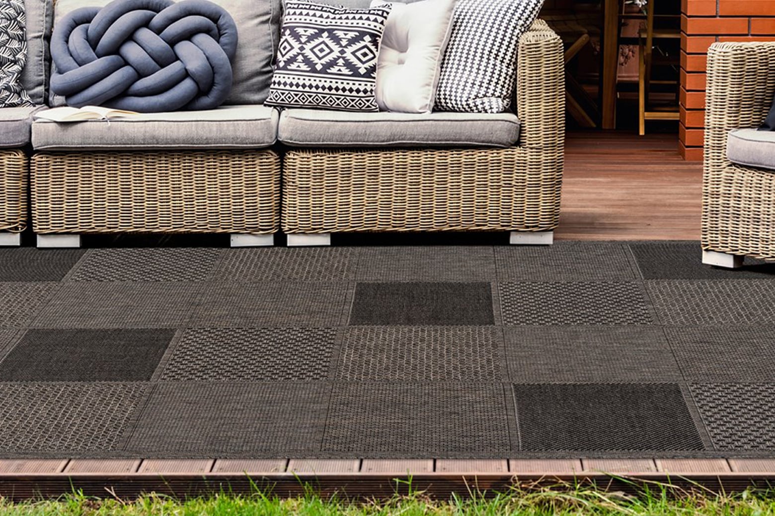 LALEE Teppich »Sunset 605«, rechteckig, 5 mm Höhe, In- und Outdoor geeignet, Wohnzimmer