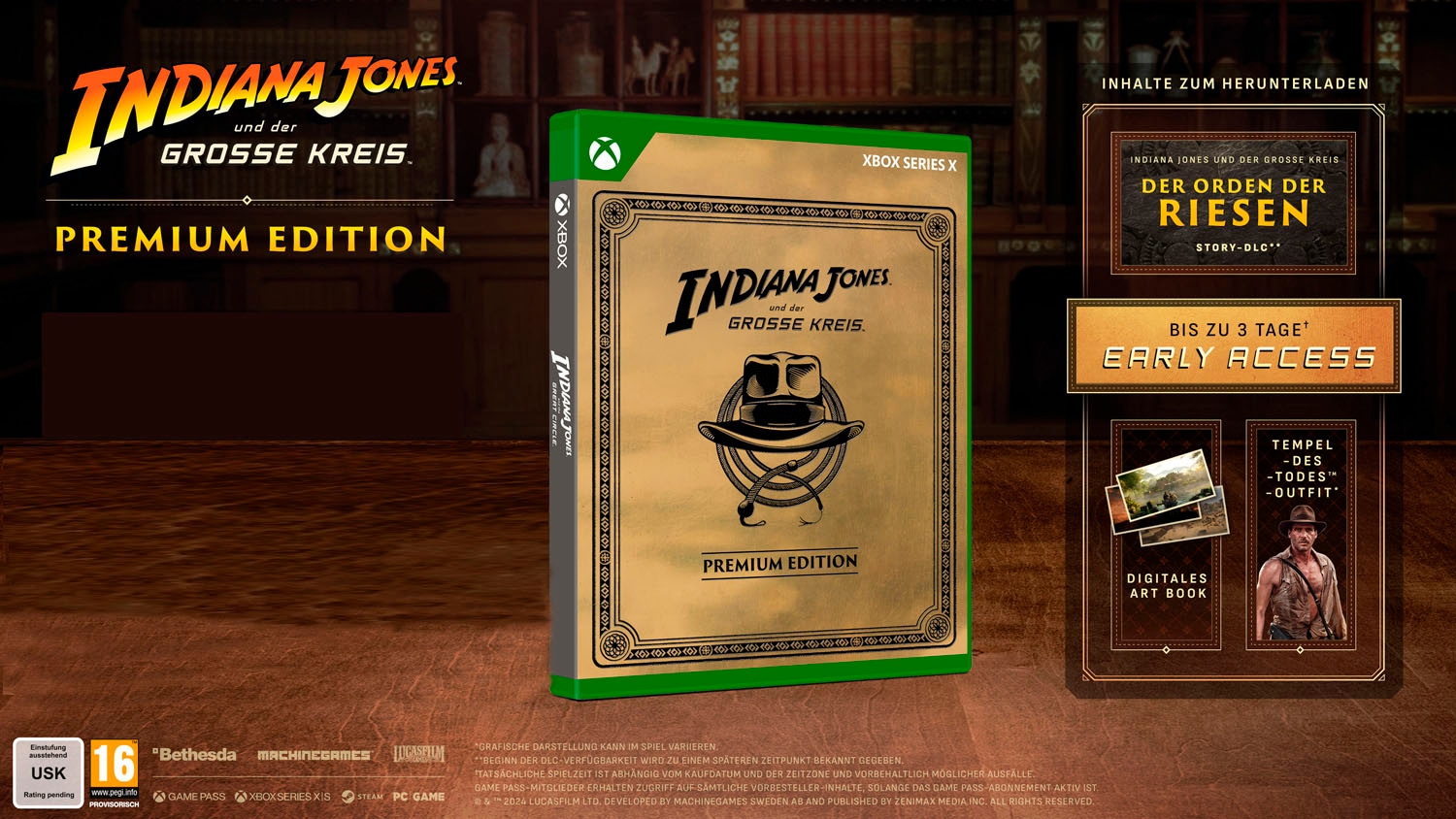 Spielesoftware »Indiana Jones und der große Kreis Collector's Edition«, Xbox Series X