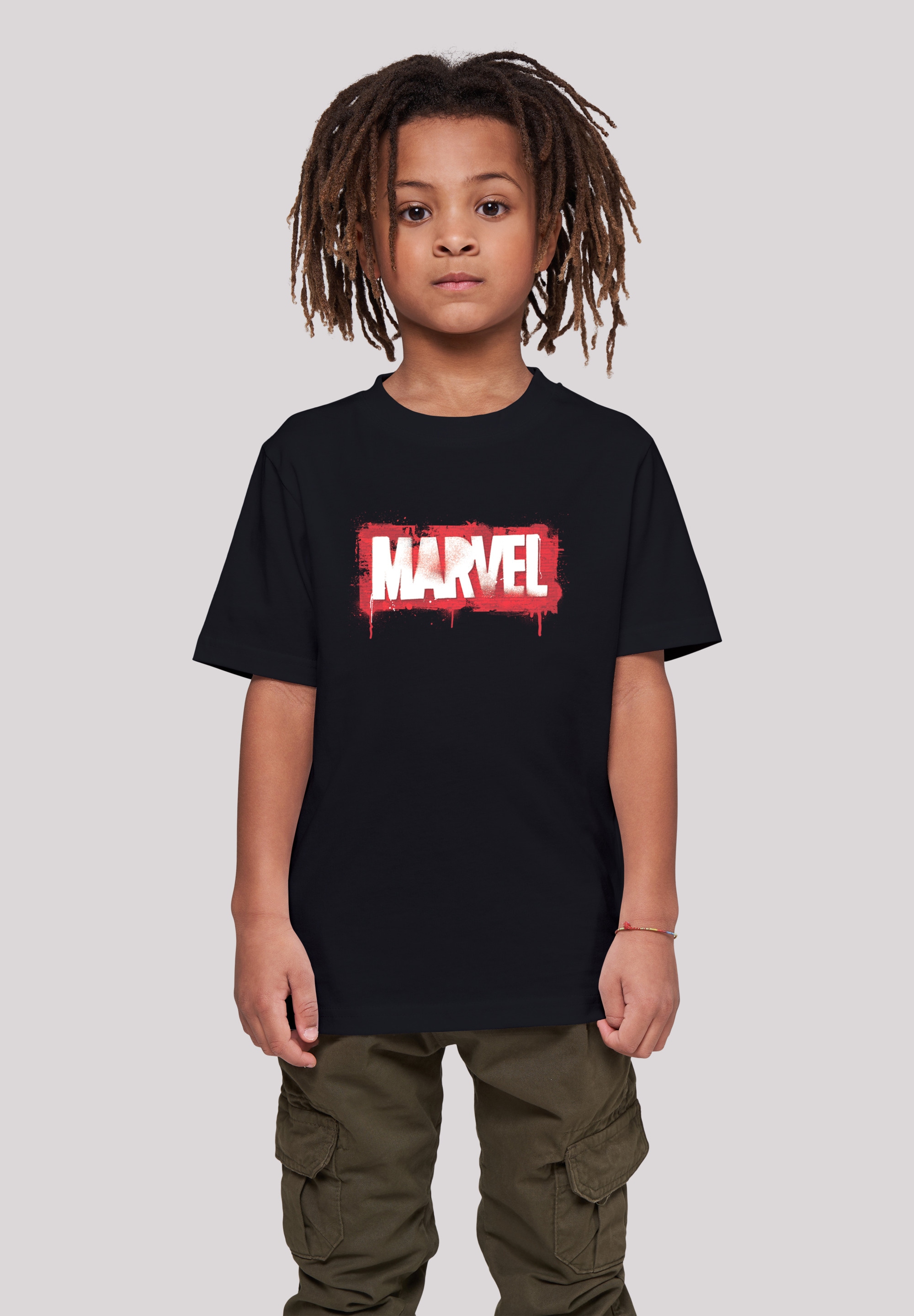 F4NT4STIC T-Shirt »Marvel BAUR Logo«, bestellen Spray Print 