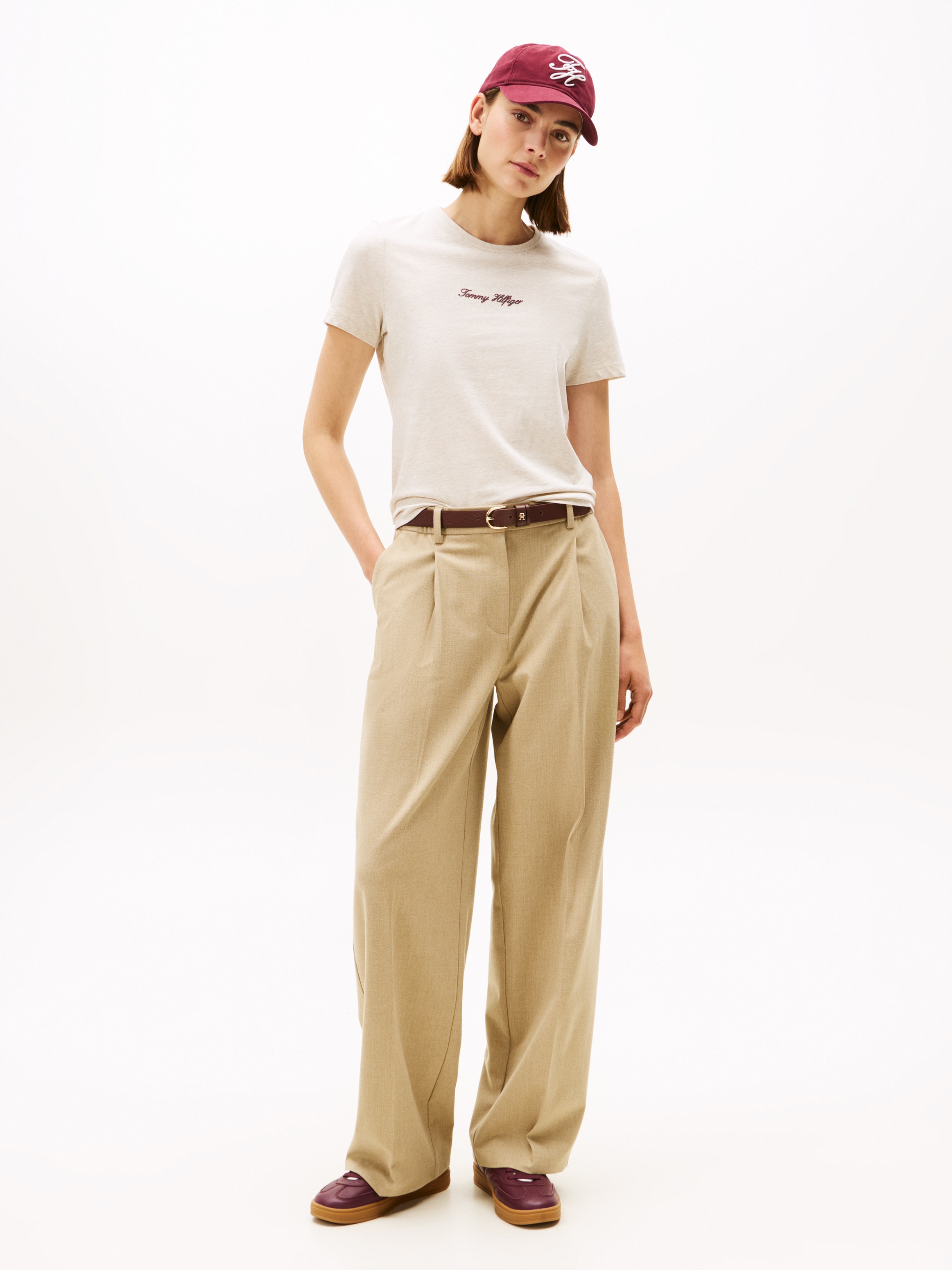 Thumbnail - Tommy Hilfiger Kurzarmshirt "CLASSIC SCRIPT REG SS TEE"