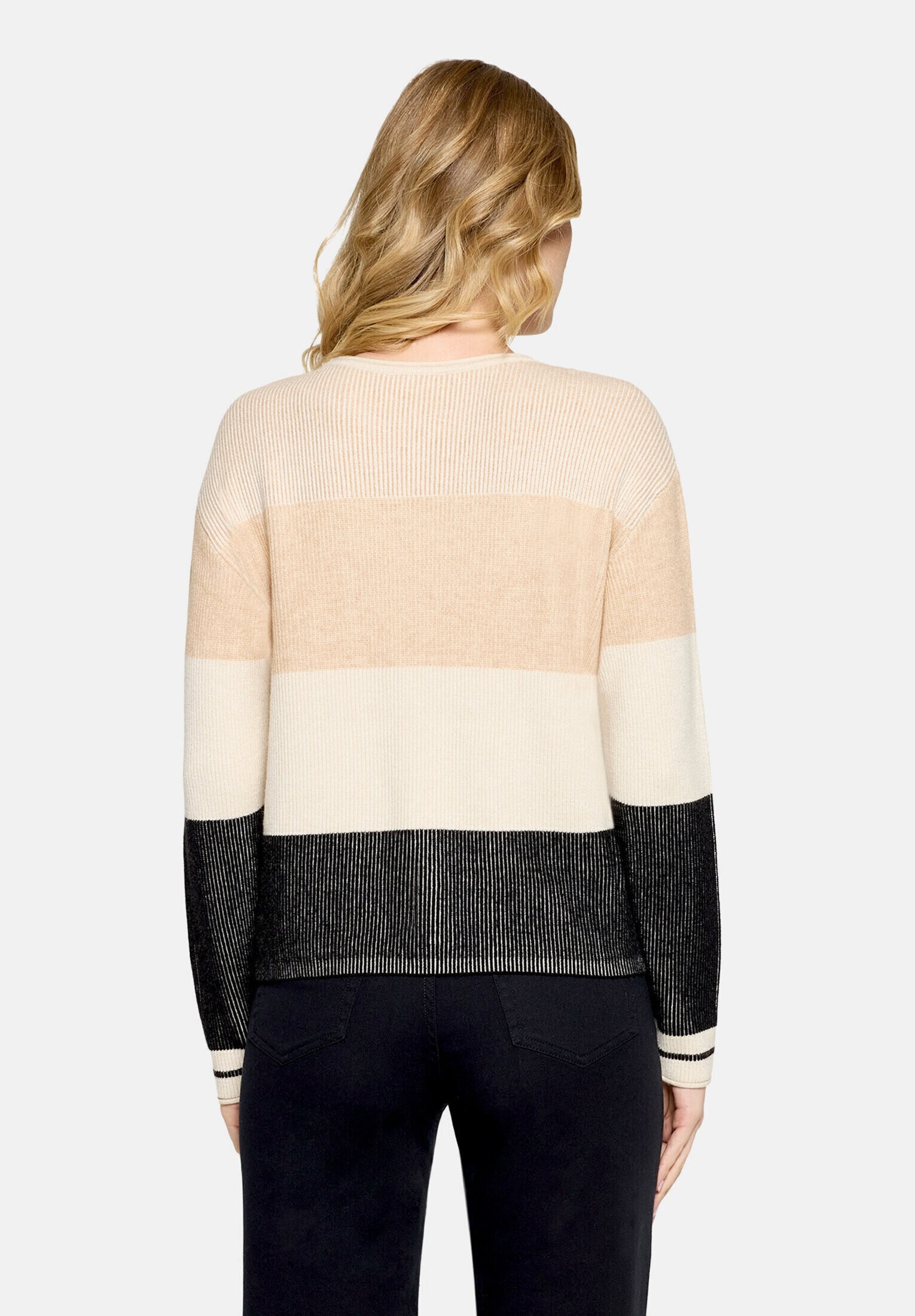 Betty Barclay Strickpullover »Damen mit Rippenstruktur« 1 tlg.