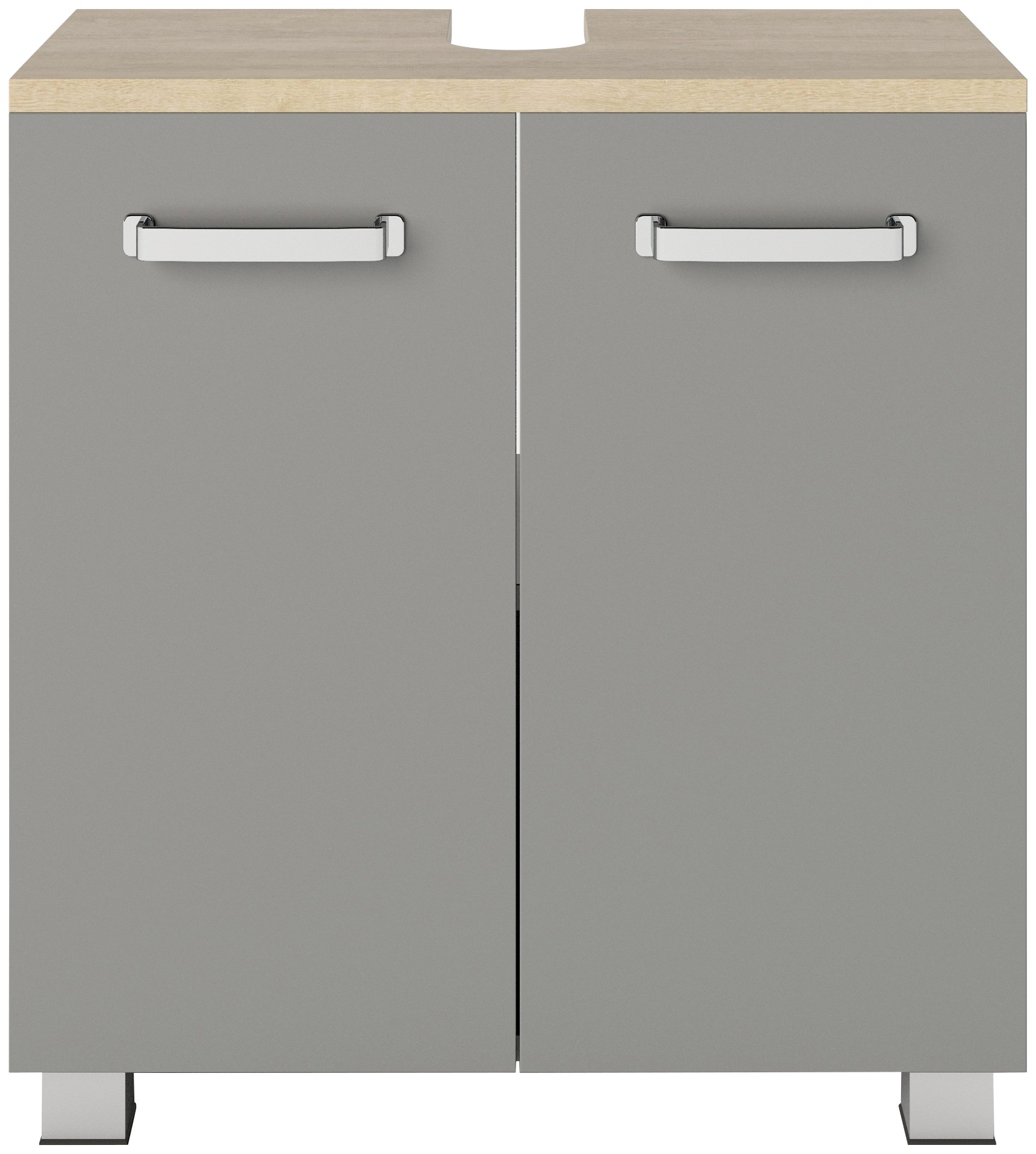 welltime Waschbeckenunterschrank »Cosmo«, BxTxH: ca. 60x32,5x63,5 cm, 2 Fächer