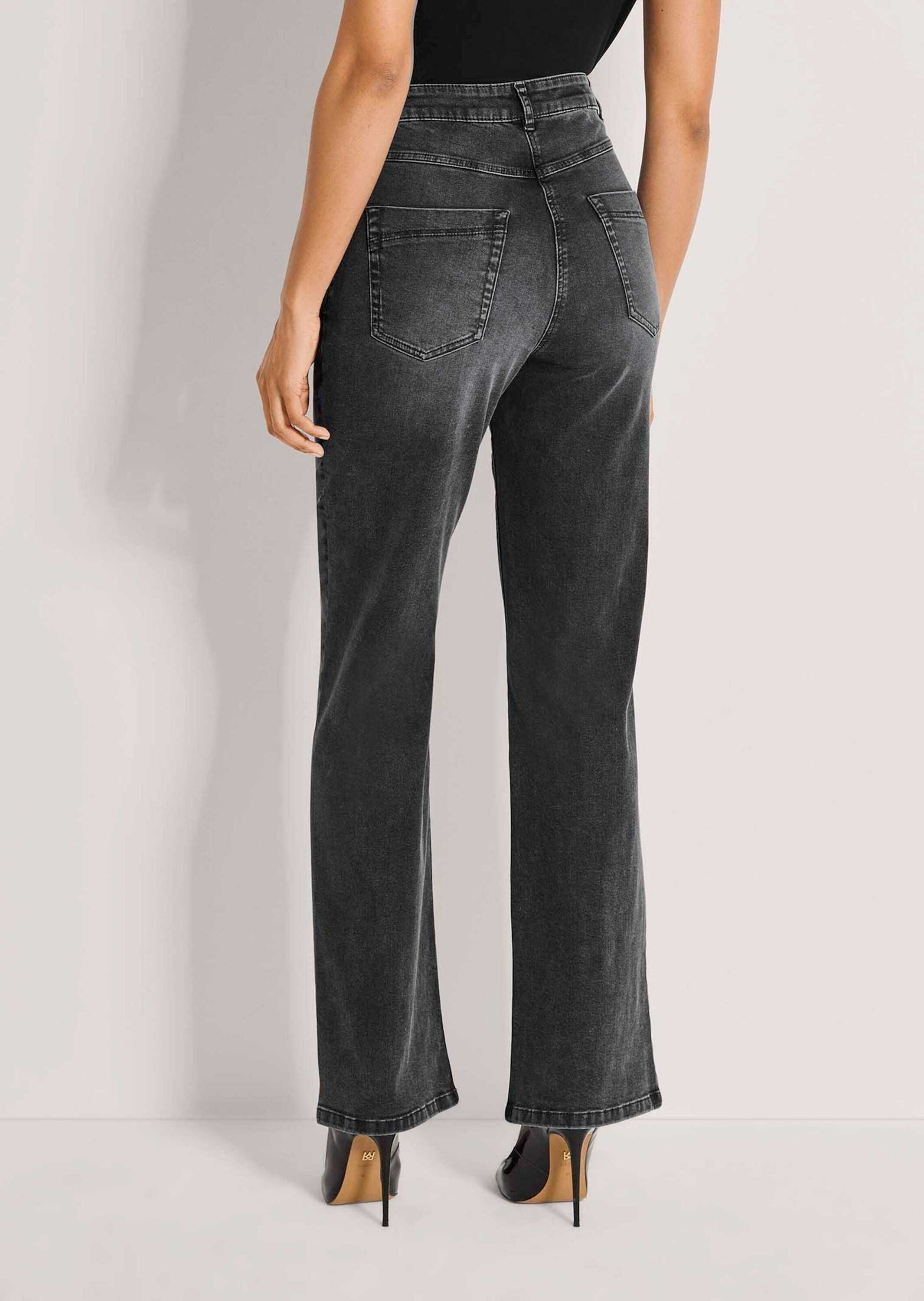 MADELEINE Regular-fit-Jeans »Hose Weite Jeans mit leichtem Bootcut«
