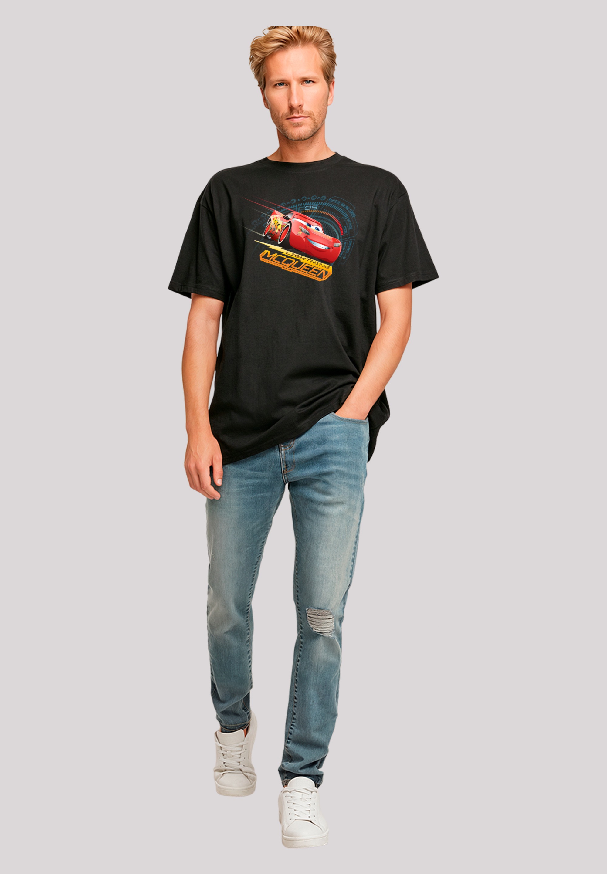 F4NT4STIC T-Shirt »Cars Lightning McQueen«, Premium Qualität