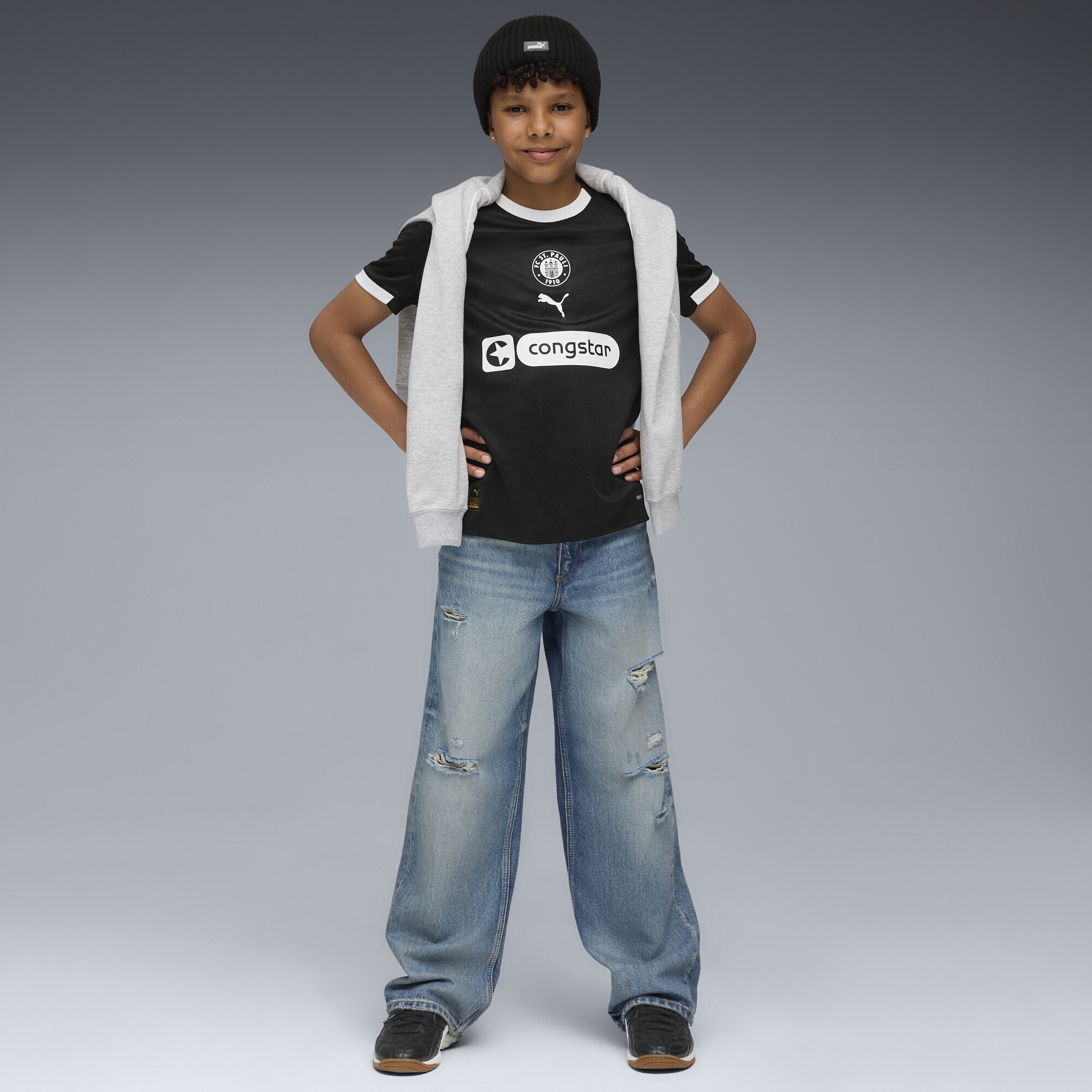 PUMA Trainingsshirt »FC St. Pauli 25/26 Ausweichtrikot Jugendliche«
