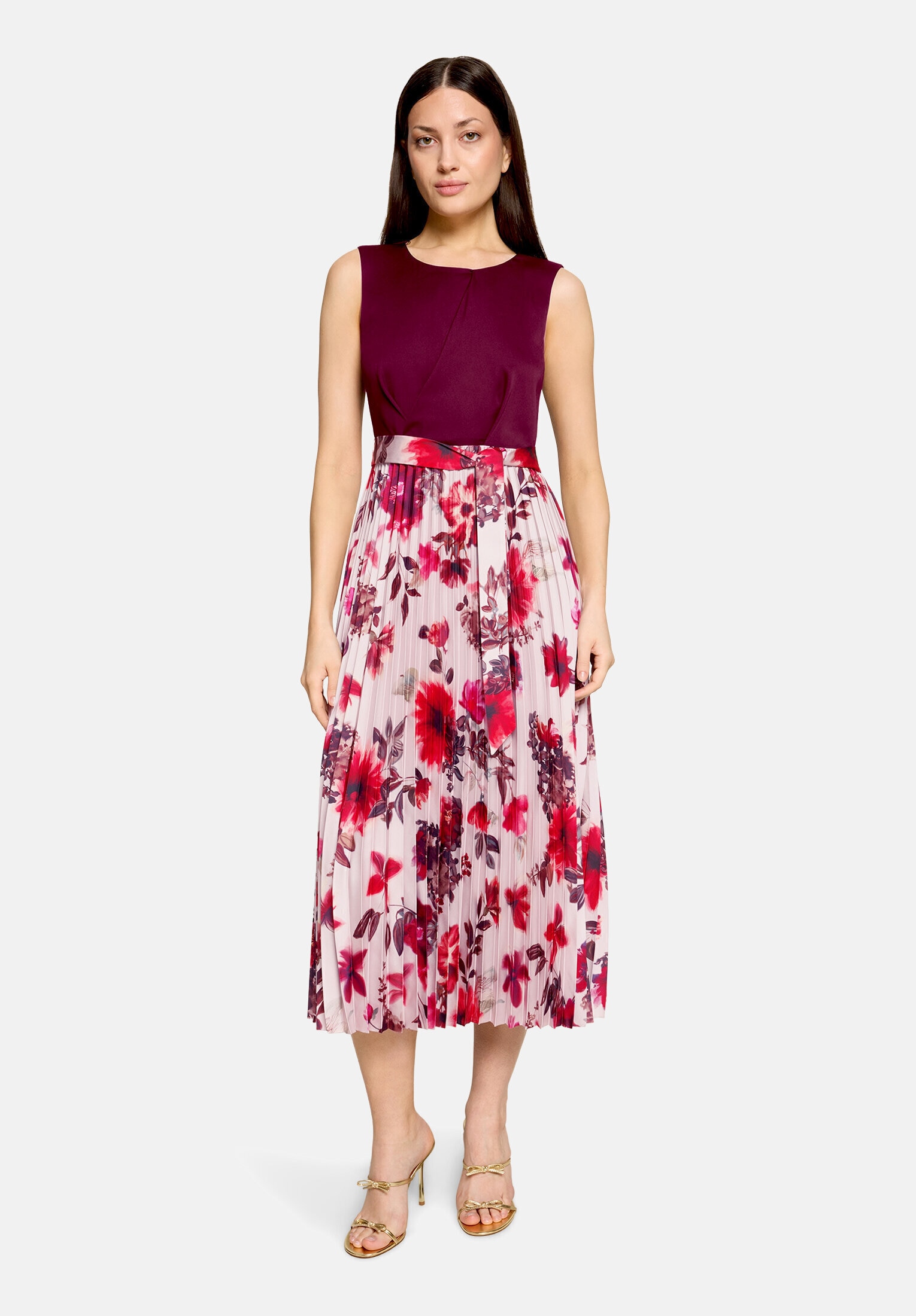 Vera Mont Cocktailkleid »Damen mit Plissee« Ohne Tasche