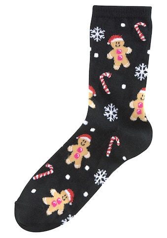 H.I.S Socken (3 poros) su lustigen Weihnacht...