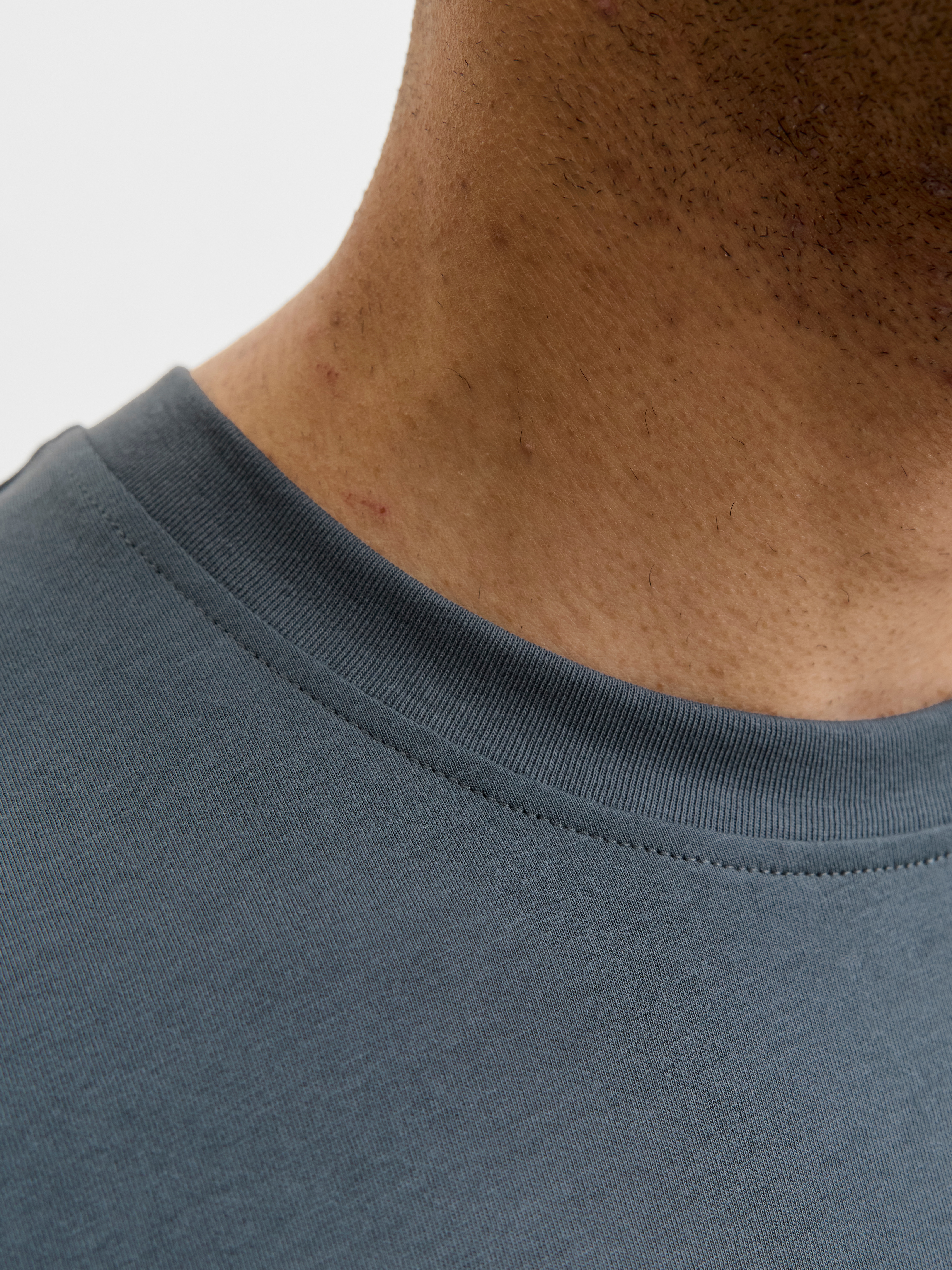 Jack & Jones PlusSize Rundhalsshirt "Jjmunk Tee Ss Crew Neck Sn Pls" Baumwolle, Normal Geschnitten
