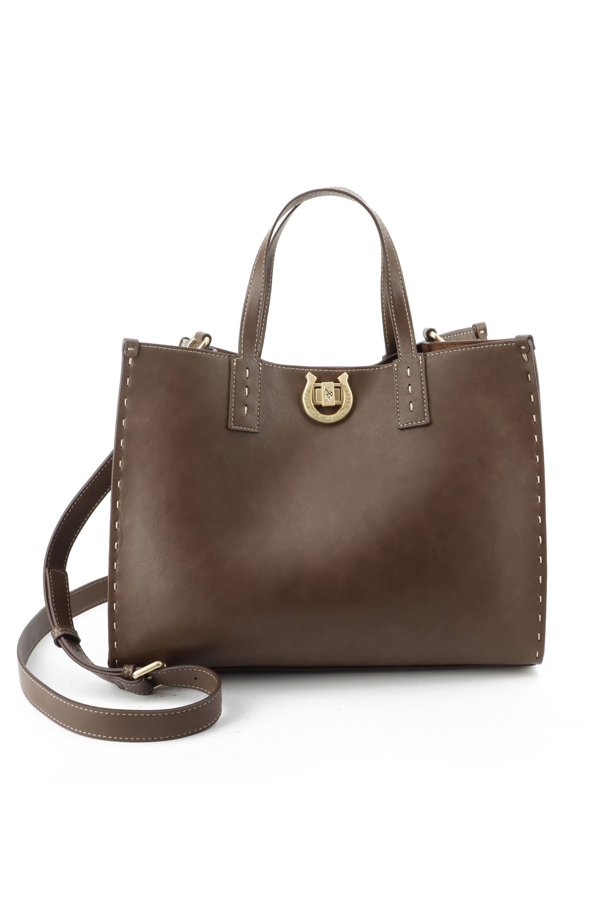 U.S. Polo Assn. Tragetasche »MIDDLETON DOUBLE HANDLE BAG Damen« Tragetasche Damen, Shopper, Einkaufstasche, Fashion, Lifestyle, Sale