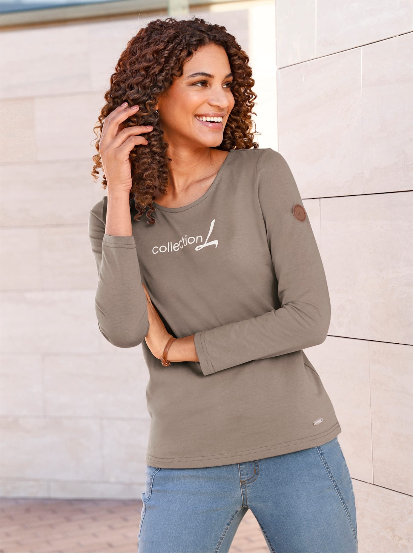 Casual Looks Langarmshirt "Shirt", (1 tlg.) günstig online kaufen