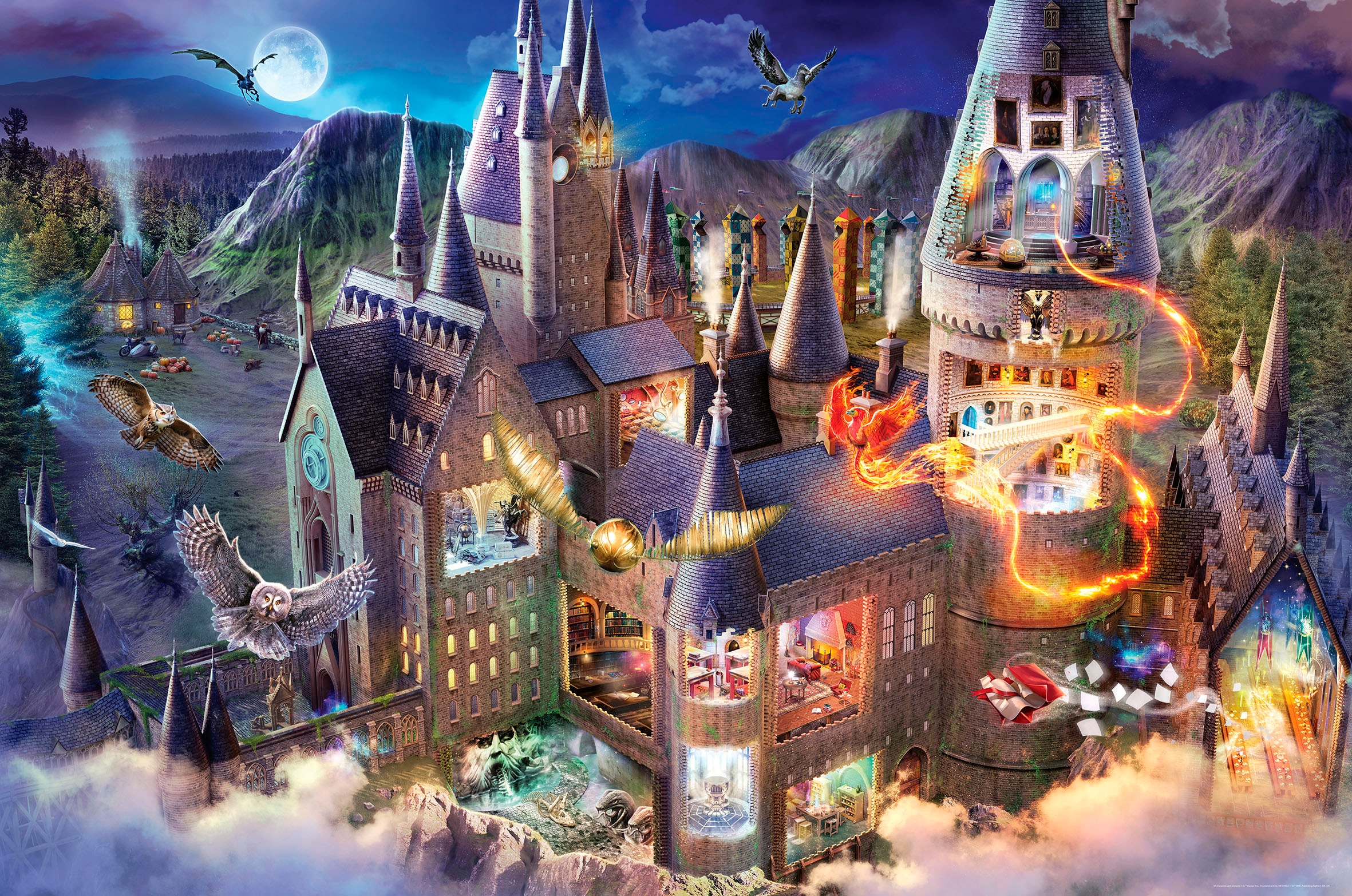 Ravensburger Puzzle »Hogwarts Interior«, Made in Germany