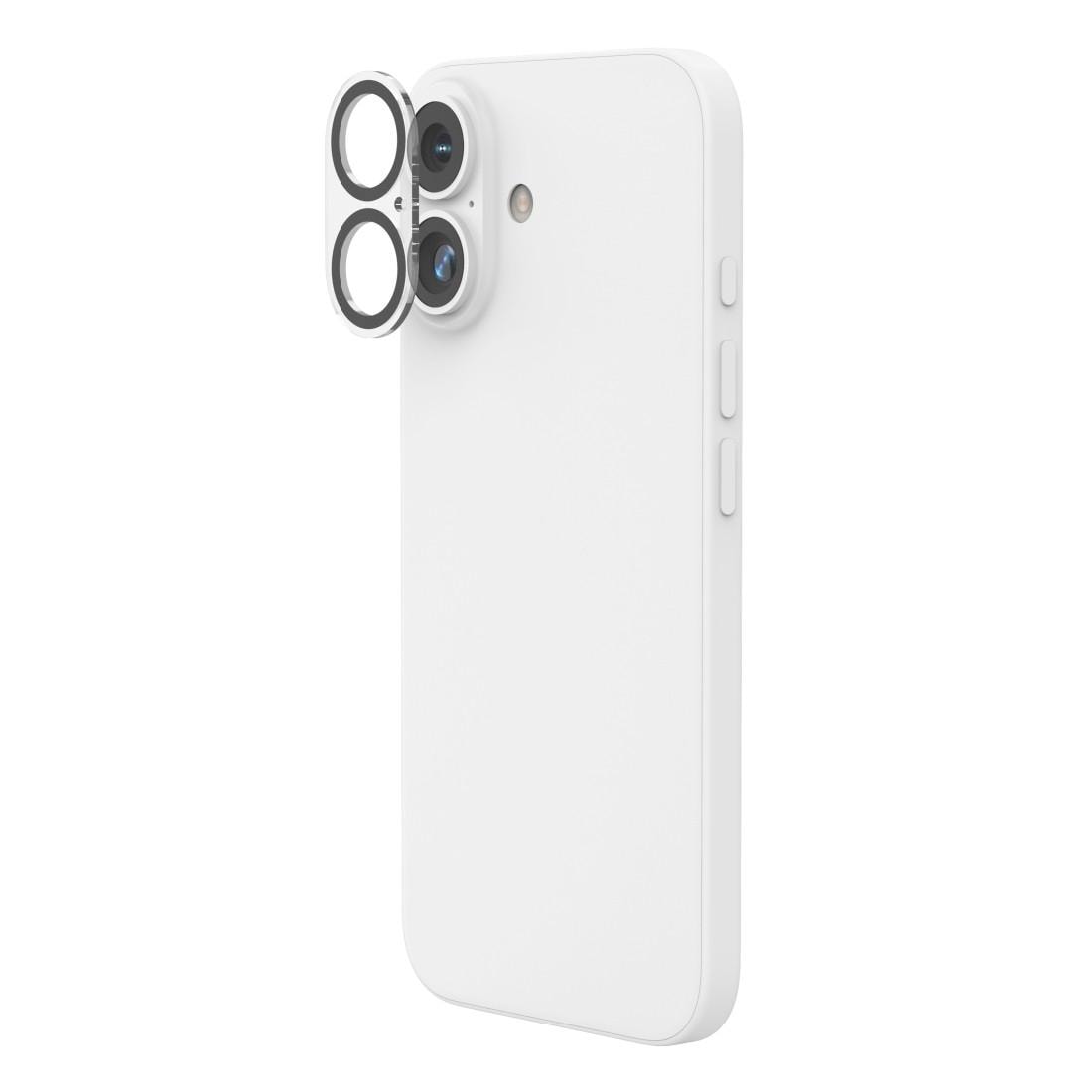 Hama Kameraschutzglas »Kameraschutz für iPhone 16/16 Plus (Panzerglas Handykamera, 9H)«, für iPhone 16/16 Plus