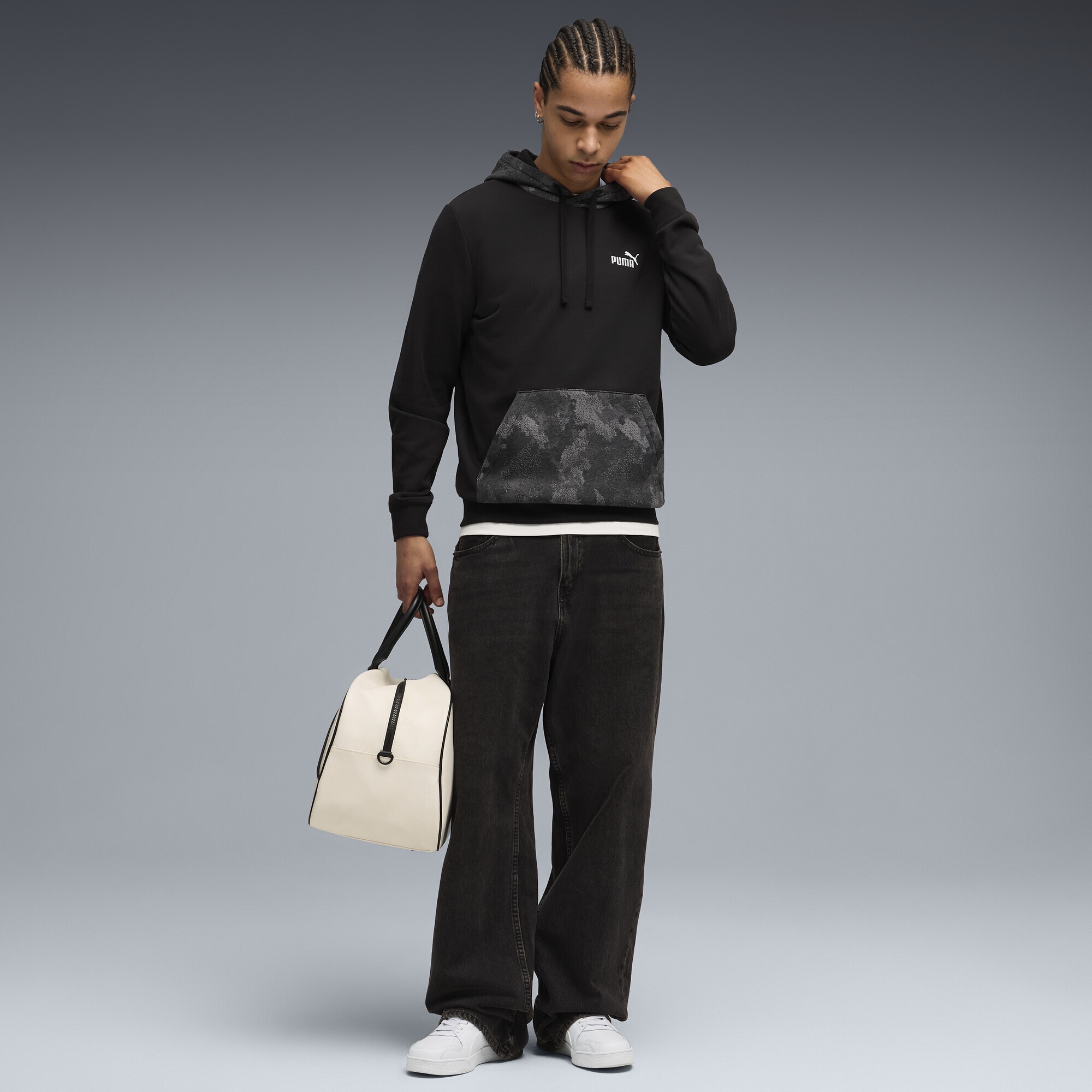 PUMA Hoodie »Essentials Camo Hoodie Herren«
