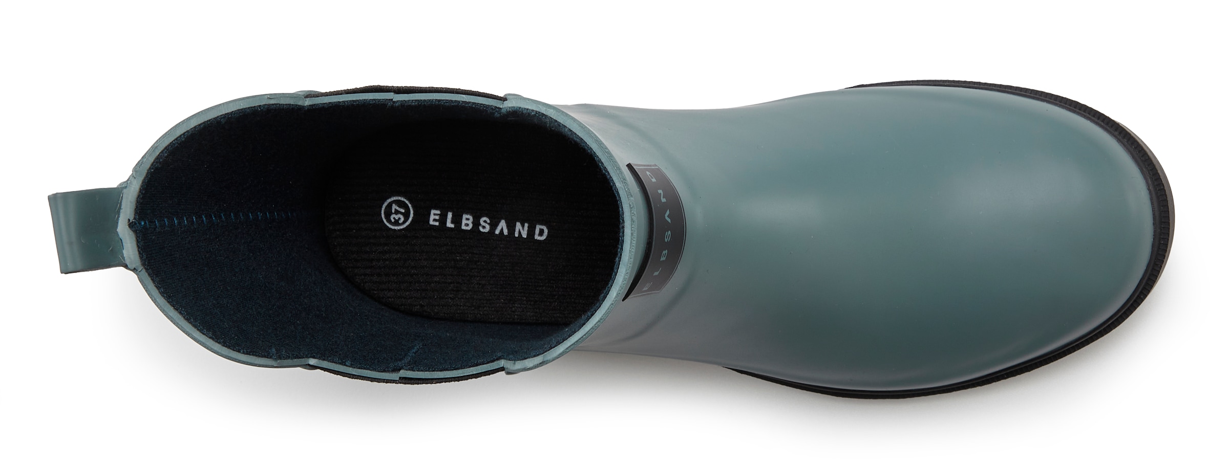Elbsand Gummistiefelette »Boots«, aus wasserdichtem Material, Gummistiefel, Schlupfstiefel VEGAN