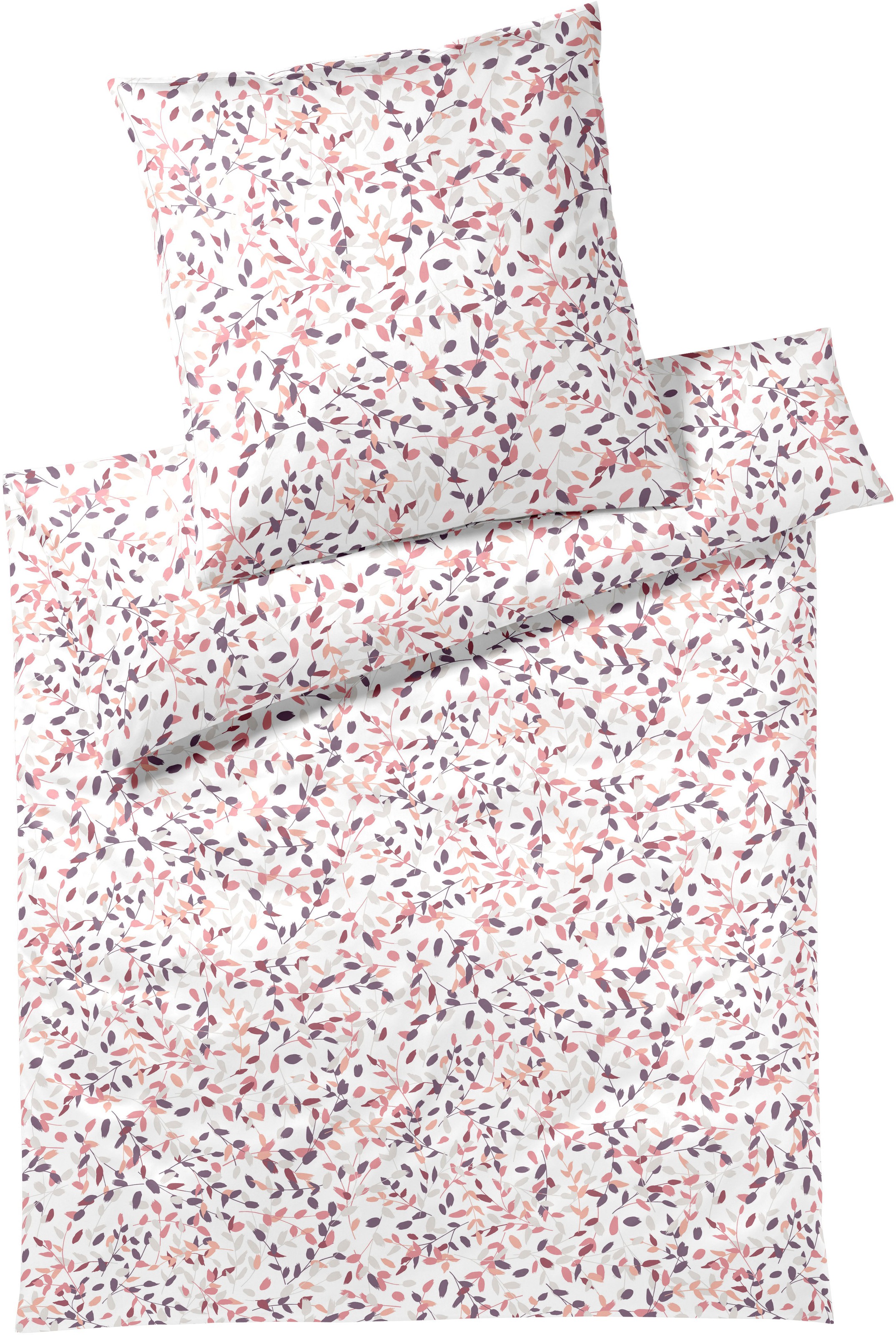 Elegante Bettwäsche "Visible" 2 Stk. angenehmes Hautgefühl günstig online kaufen