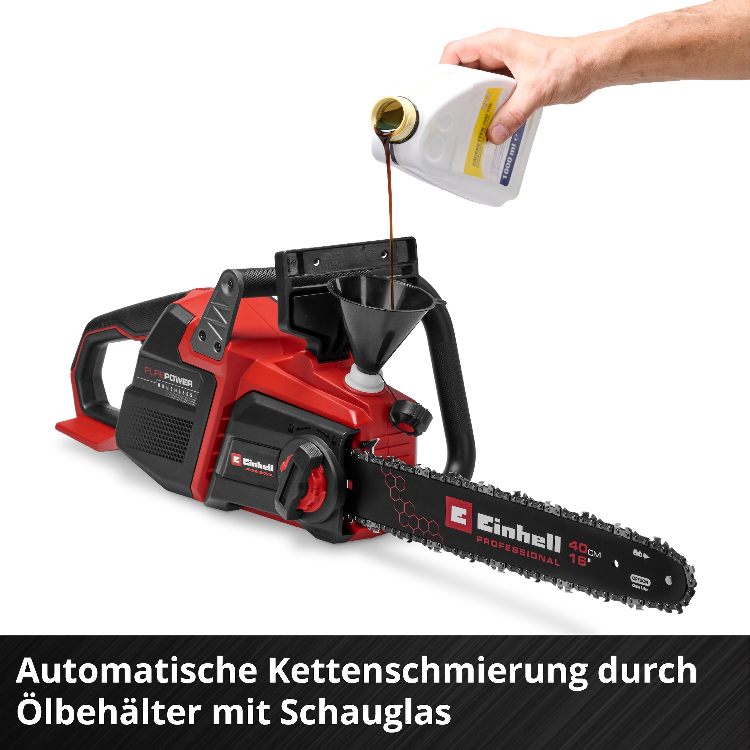 Einhell Akku-Kettensäge »»GP-LC 36/40 Li BL-Solo«« bürstenloser Motor,  ohne Akku, ohne Ladegerät