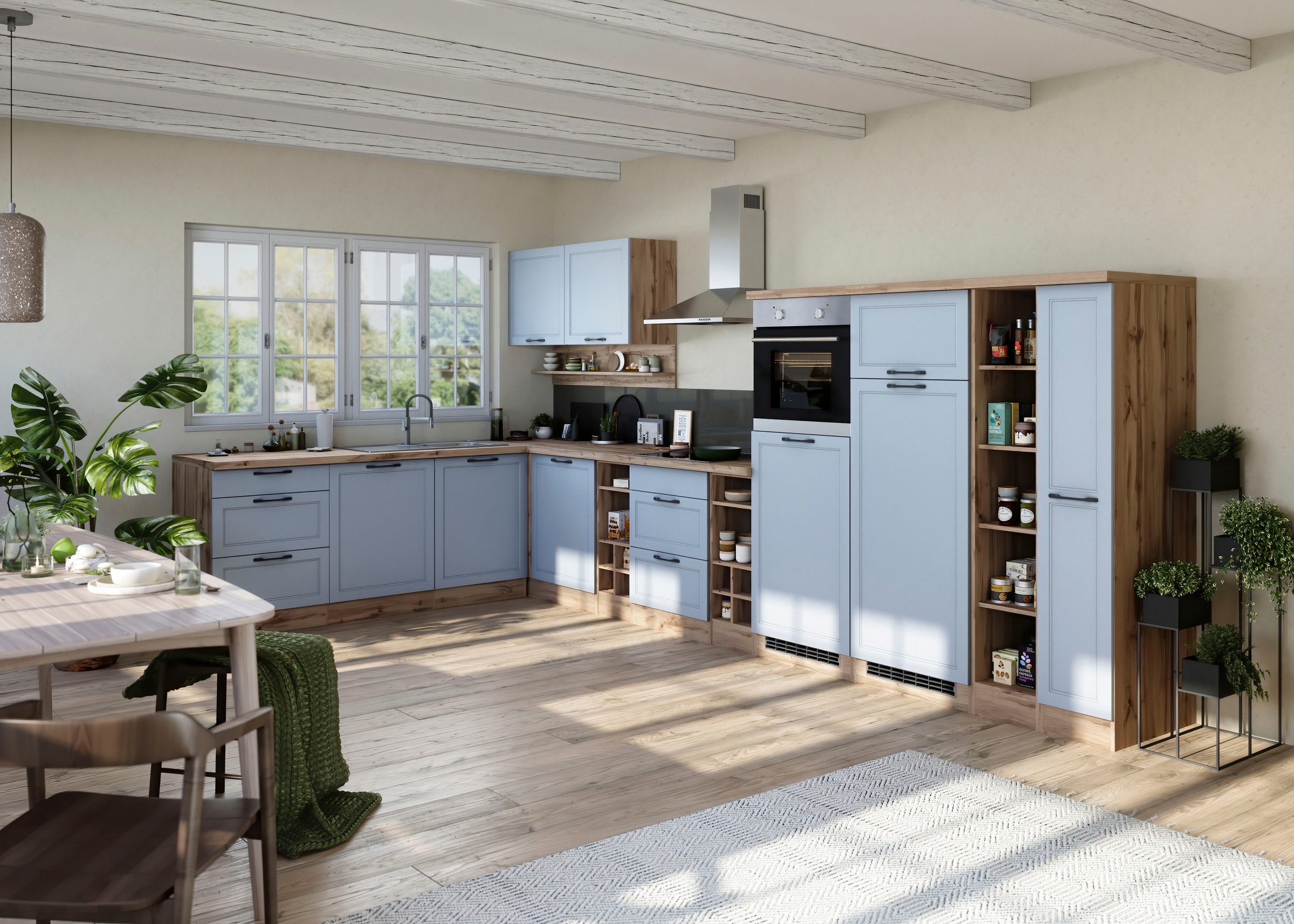 KOCHSTATION Eckunterschrank »KS-Lana«, Breite 120 cm