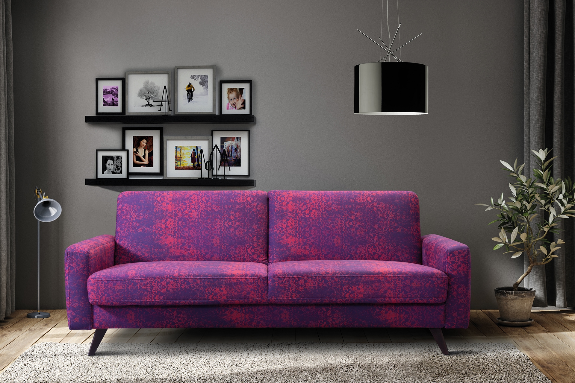 exxpo - sofa fashion 3-Sitzer "Side, toller Sitz- & Liegekomfort, Schlafsof günstig online kaufen