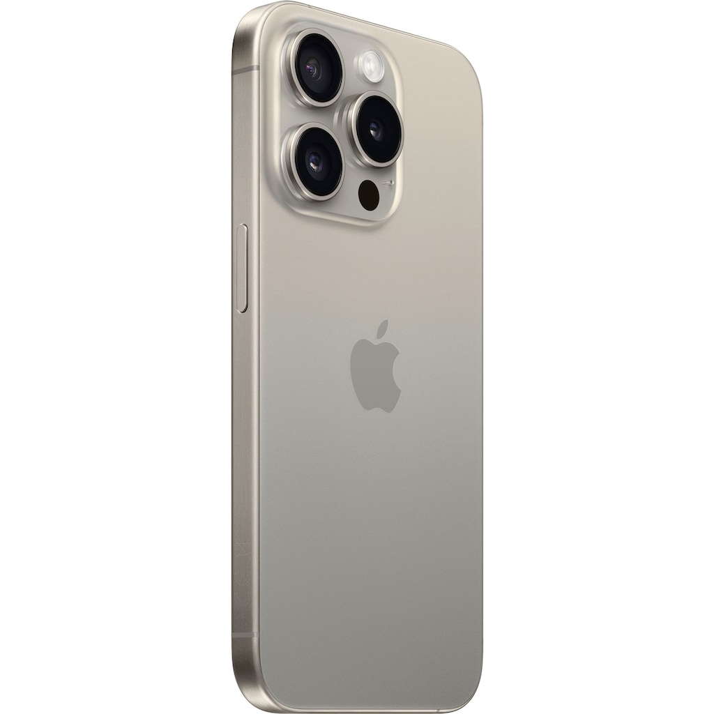 Apple Smartphone »iPhone 15 Pro 128GB«, natural titanium, 15,5 cm/6,1 Zoll, 128 GB Speicherplatz, 48 MP Kamera