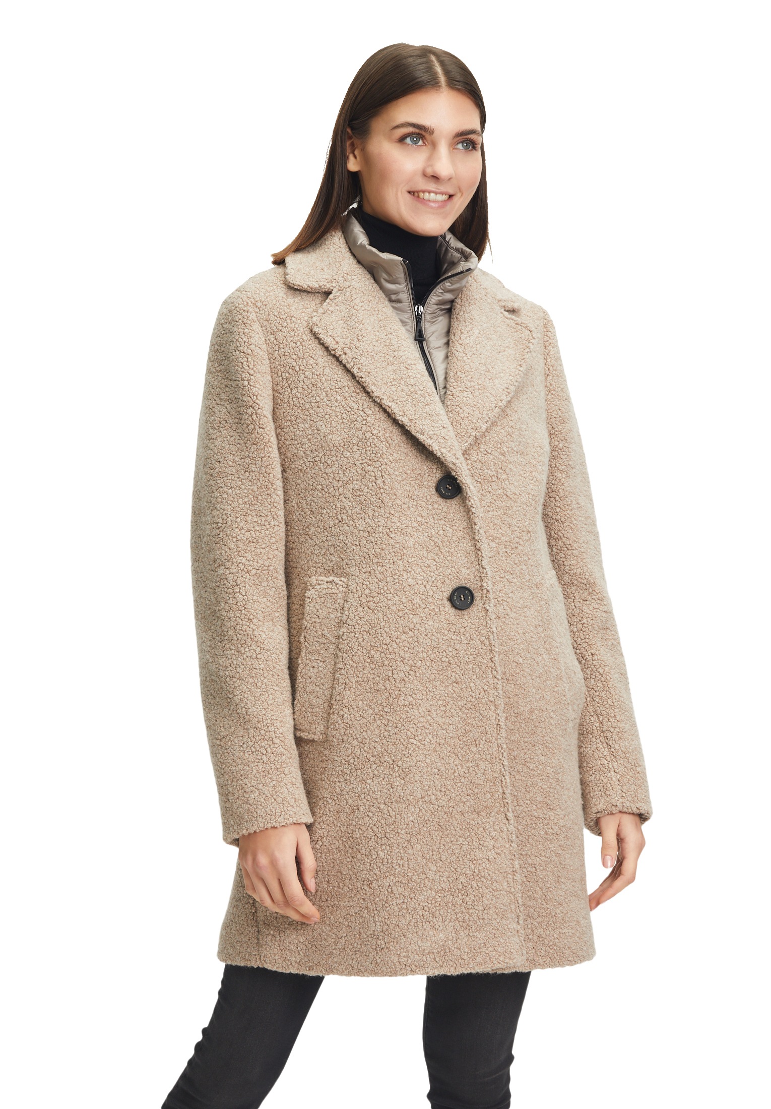 Thumbnail - Gil Bret Wollmantel mit abnehmbarem Westenteil