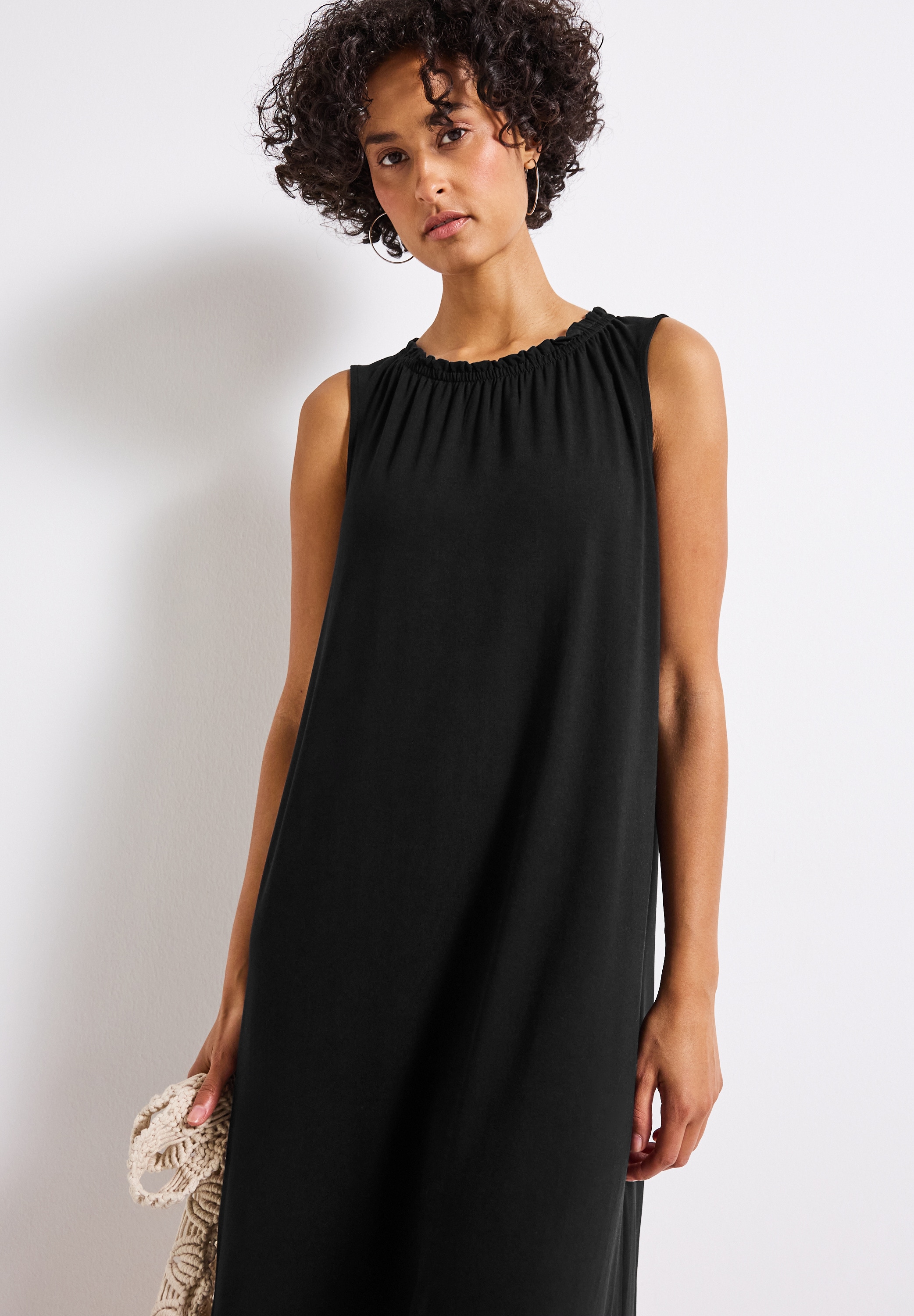 STREET ONE Jerseykleid, mit Raffung günstig online kaufen
