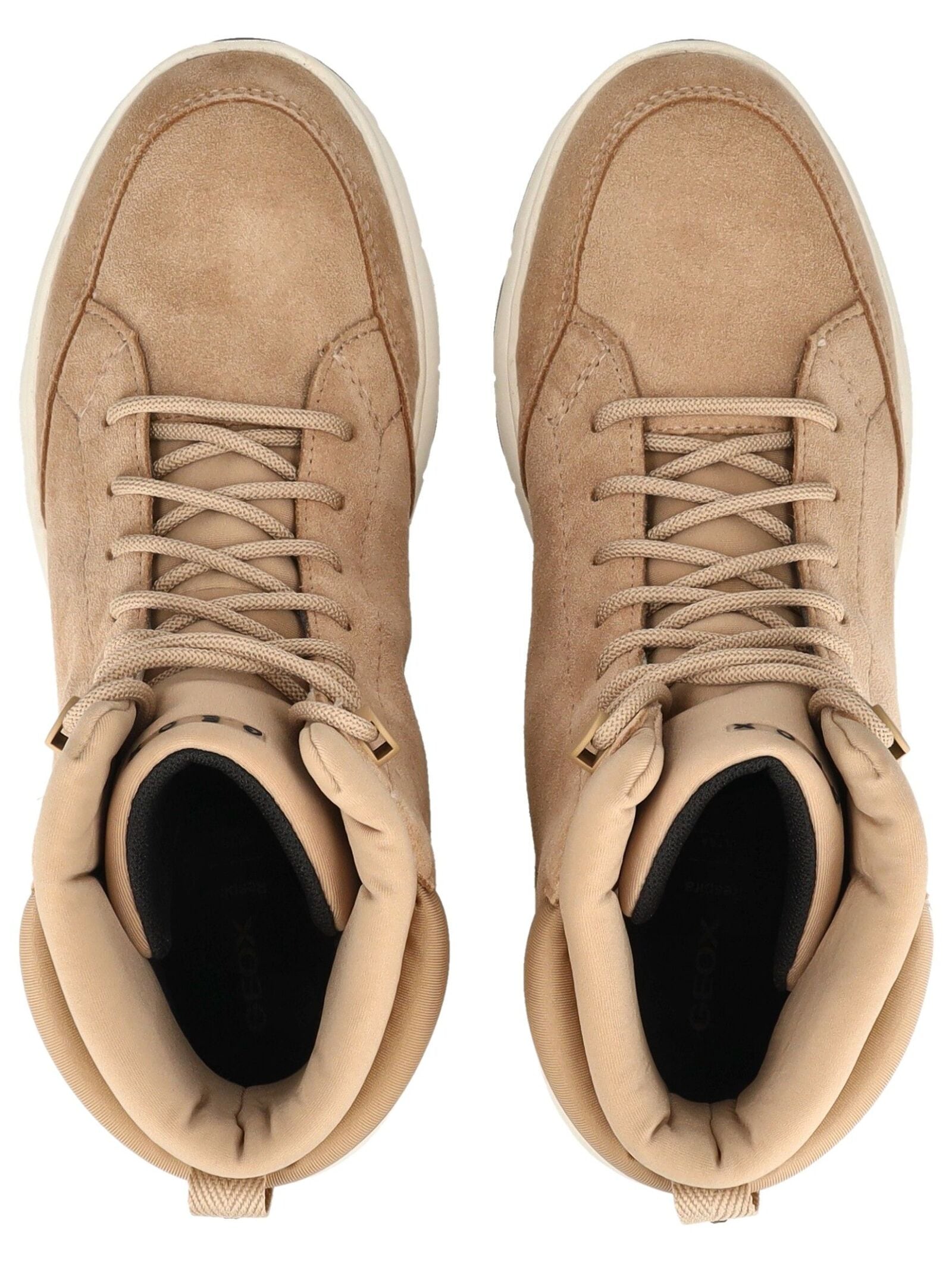Geox Schnürstiefelette »Geox Stiefelette Leder/Textil«