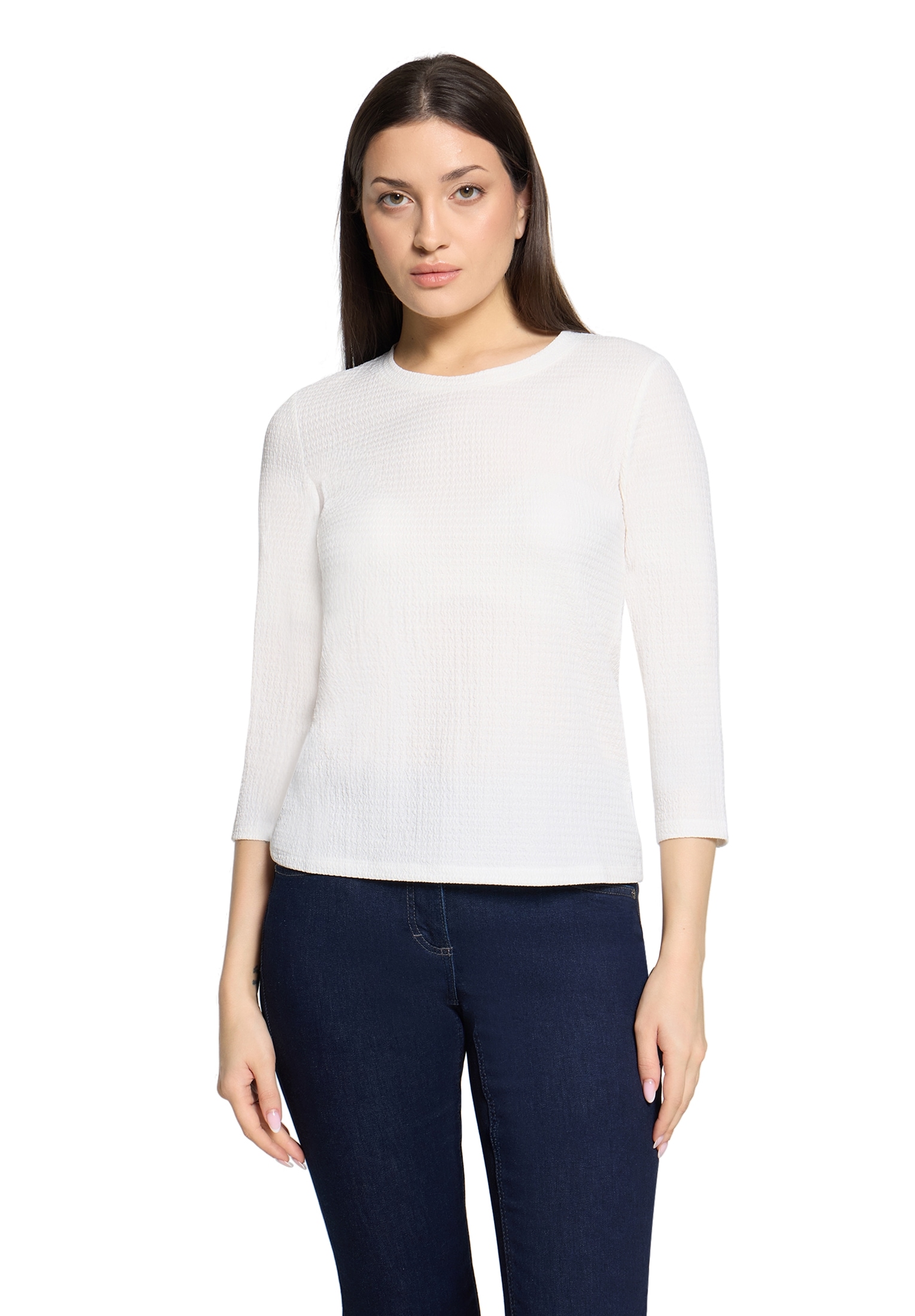Betty Barclay 3/4-Arm-Shirt »Damen mit Rundhalsausschnitt« 1 tlg.