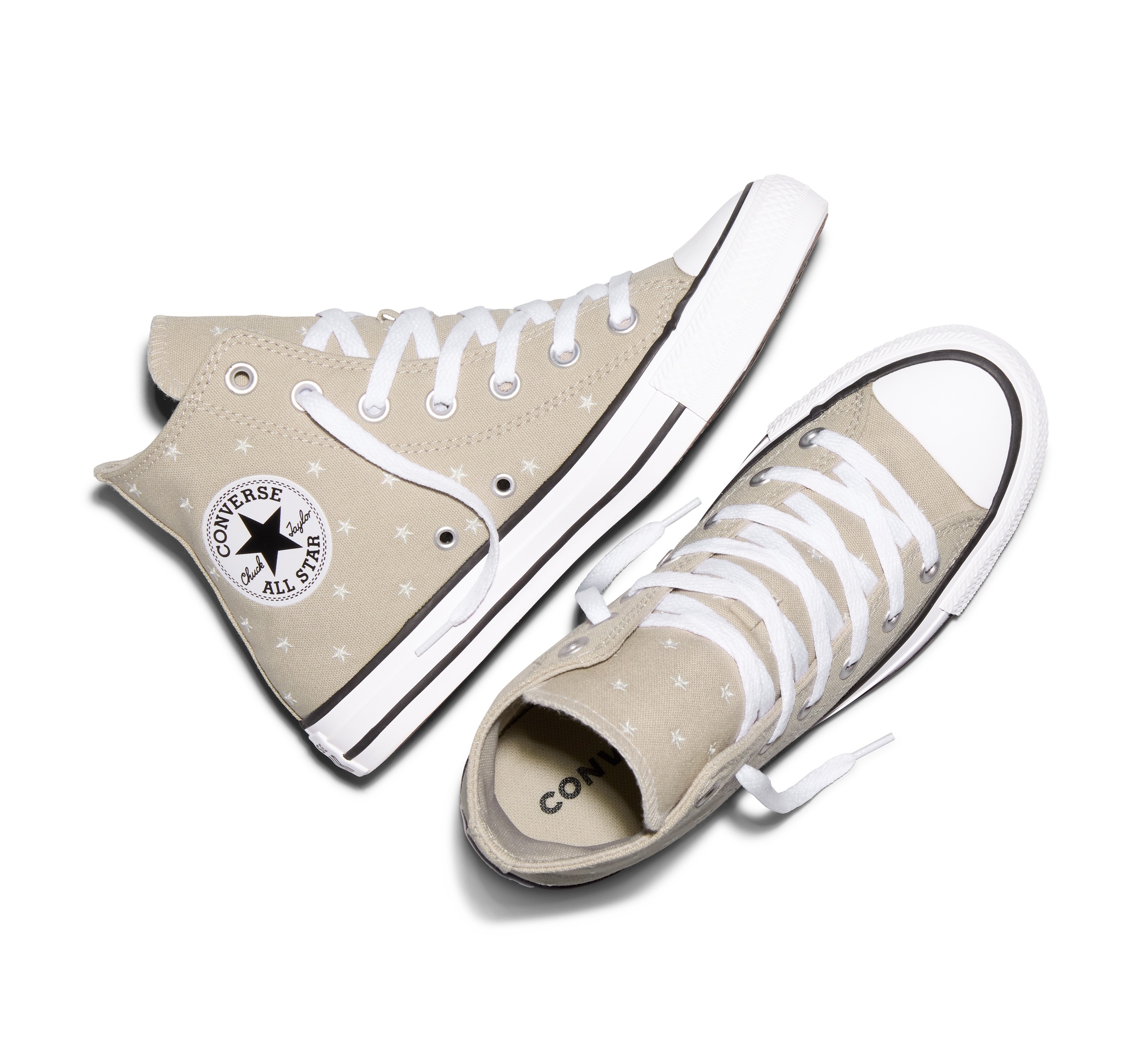 Converse Chuck Taylor All Star Embroidered Sneaker Papyrus/Egret/Black 41 3