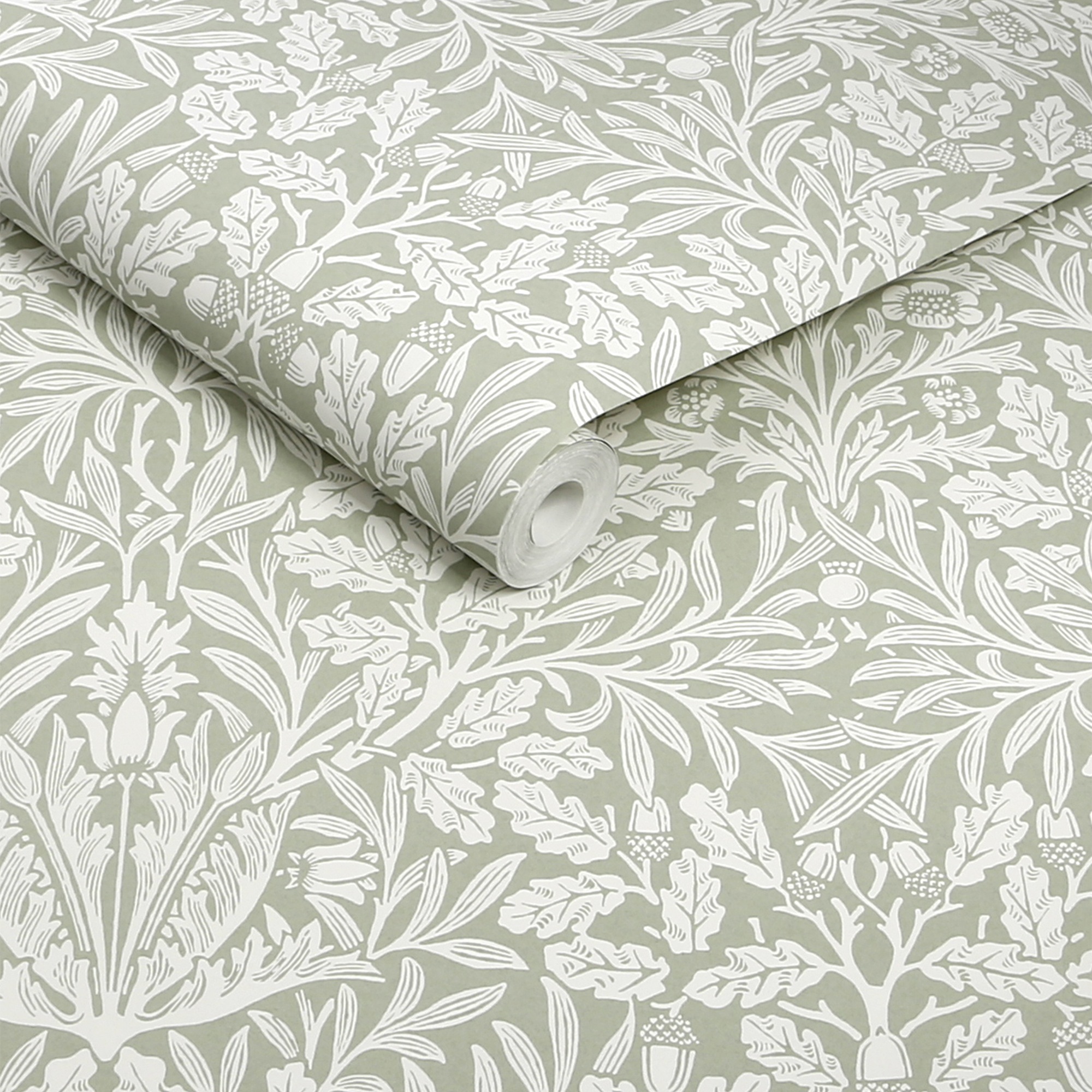 William Morris at Home Wallpaper Acorn 140492