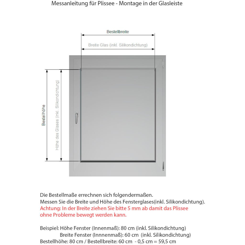 indeko Plissee »superior«, verdunkelnd, energiesparend, mit Bohren, verspannt