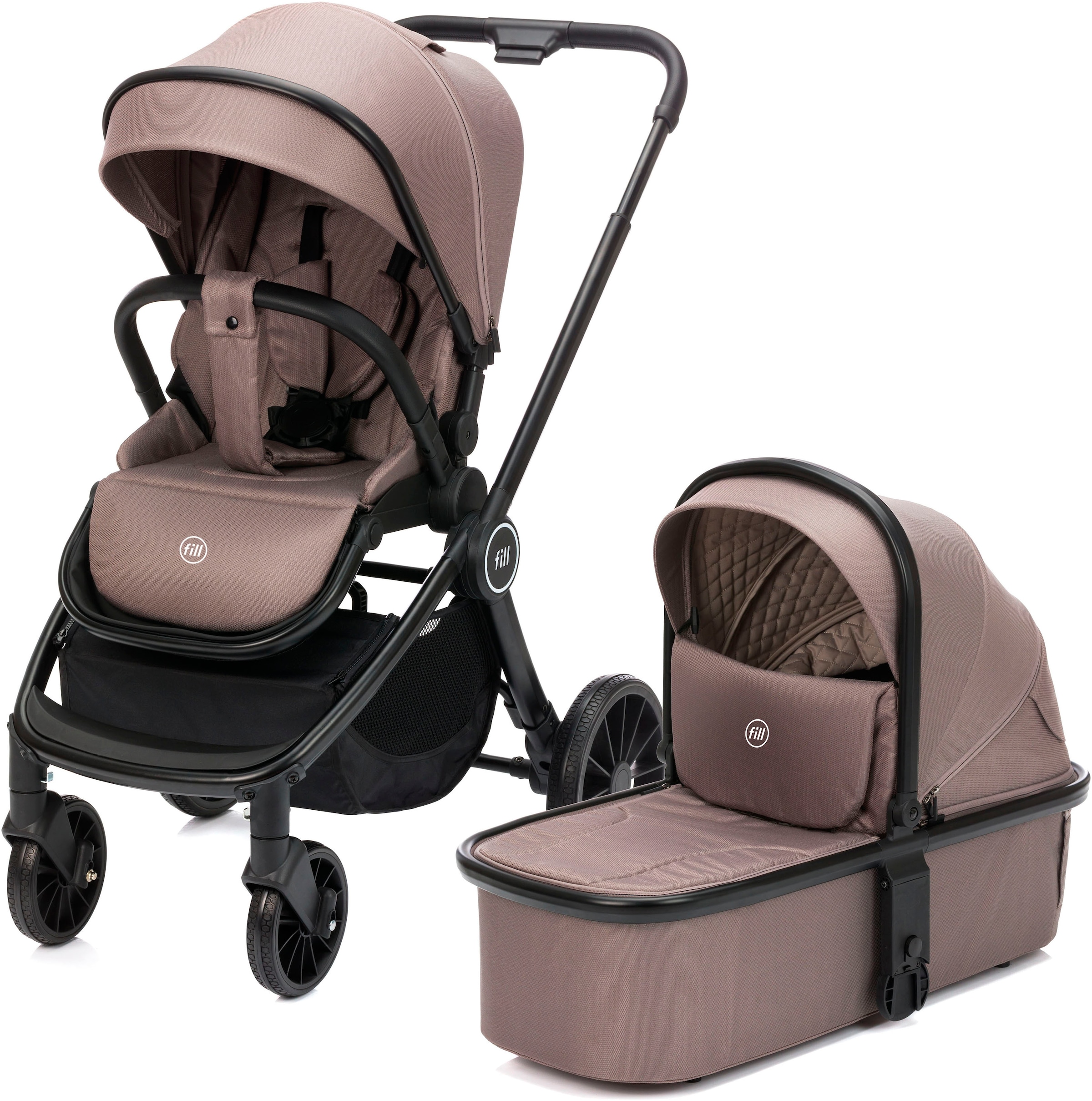 Fillikid Kombi-Kinderwagen »Kinderwagenset Cougar«, 22 kg