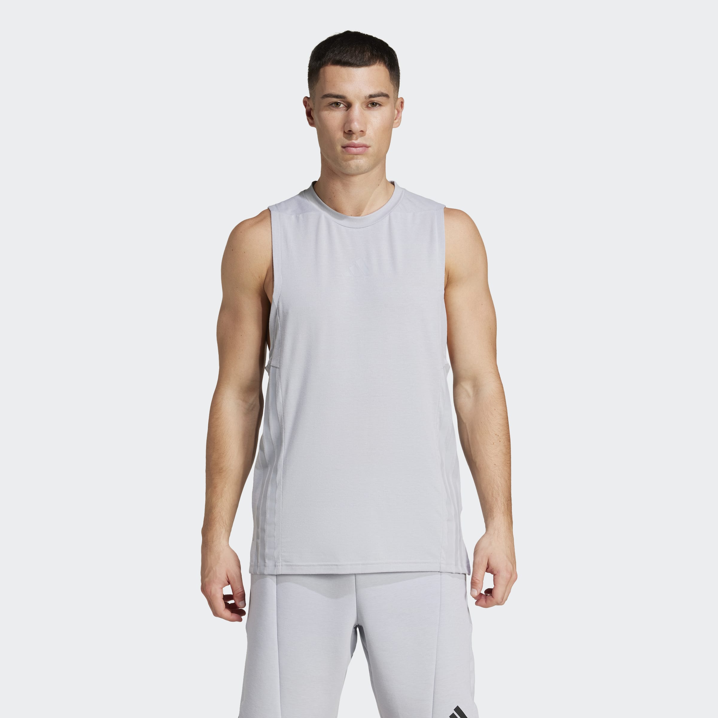 adidas Performance Tanktop "D4T 3S TANK" mit Rundhalsausschnitt, ohne Verschluss