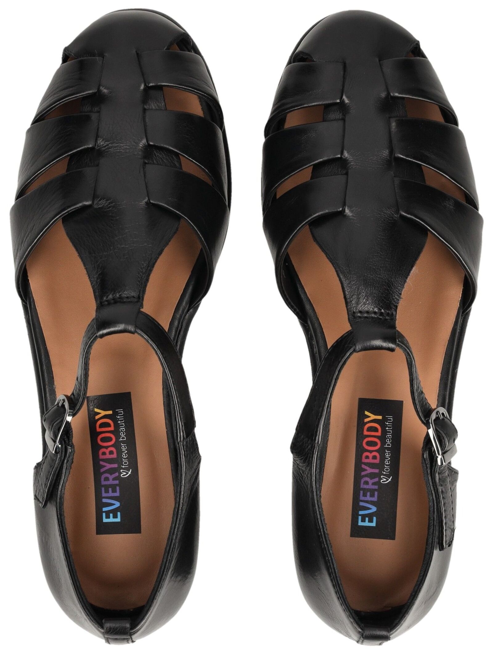 Everybody Riemchensandale »Everybody Sandalen Glattleder«