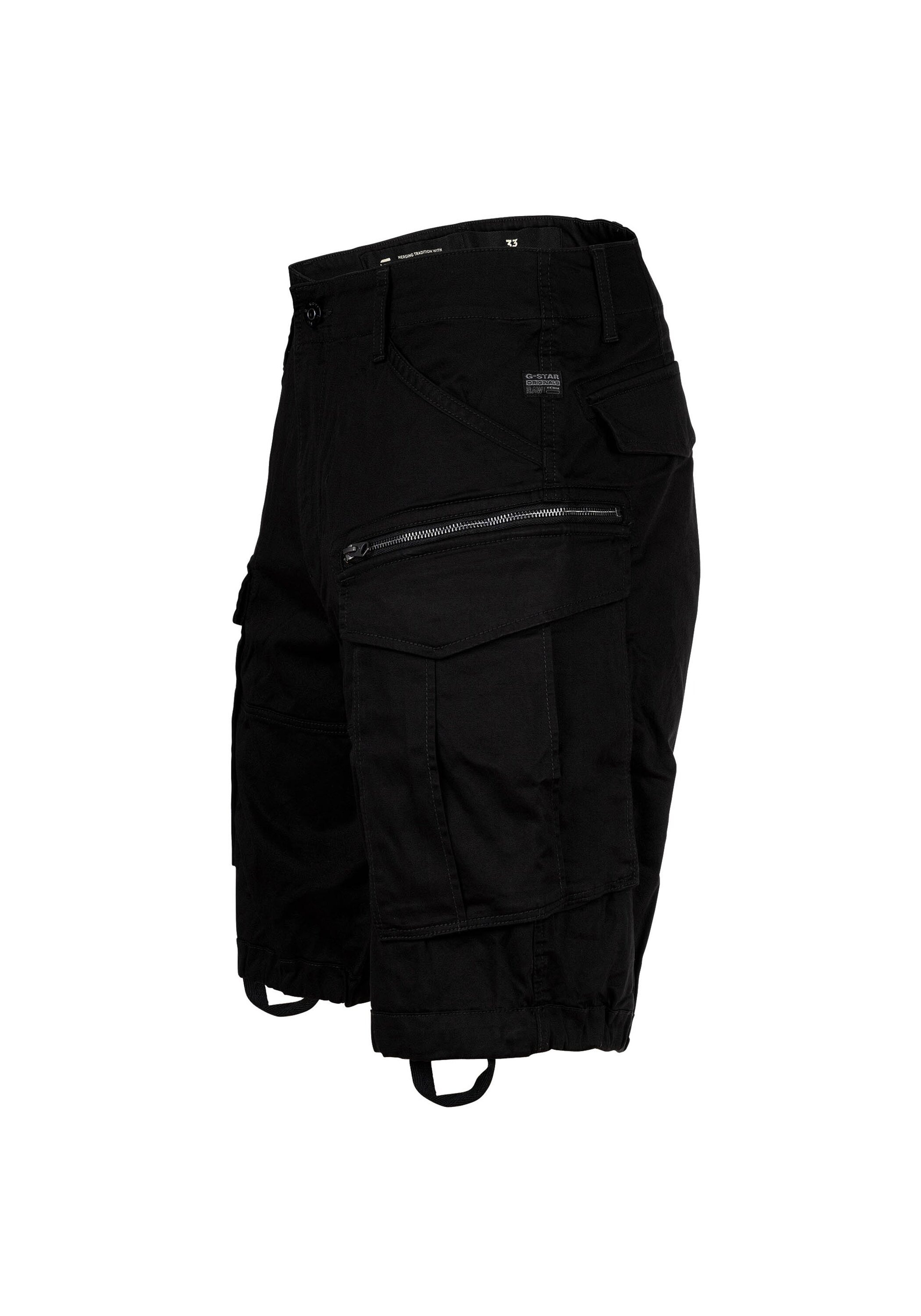 G-star Rovic Zip Loose 1/2 Shorts Schwarz 33 5