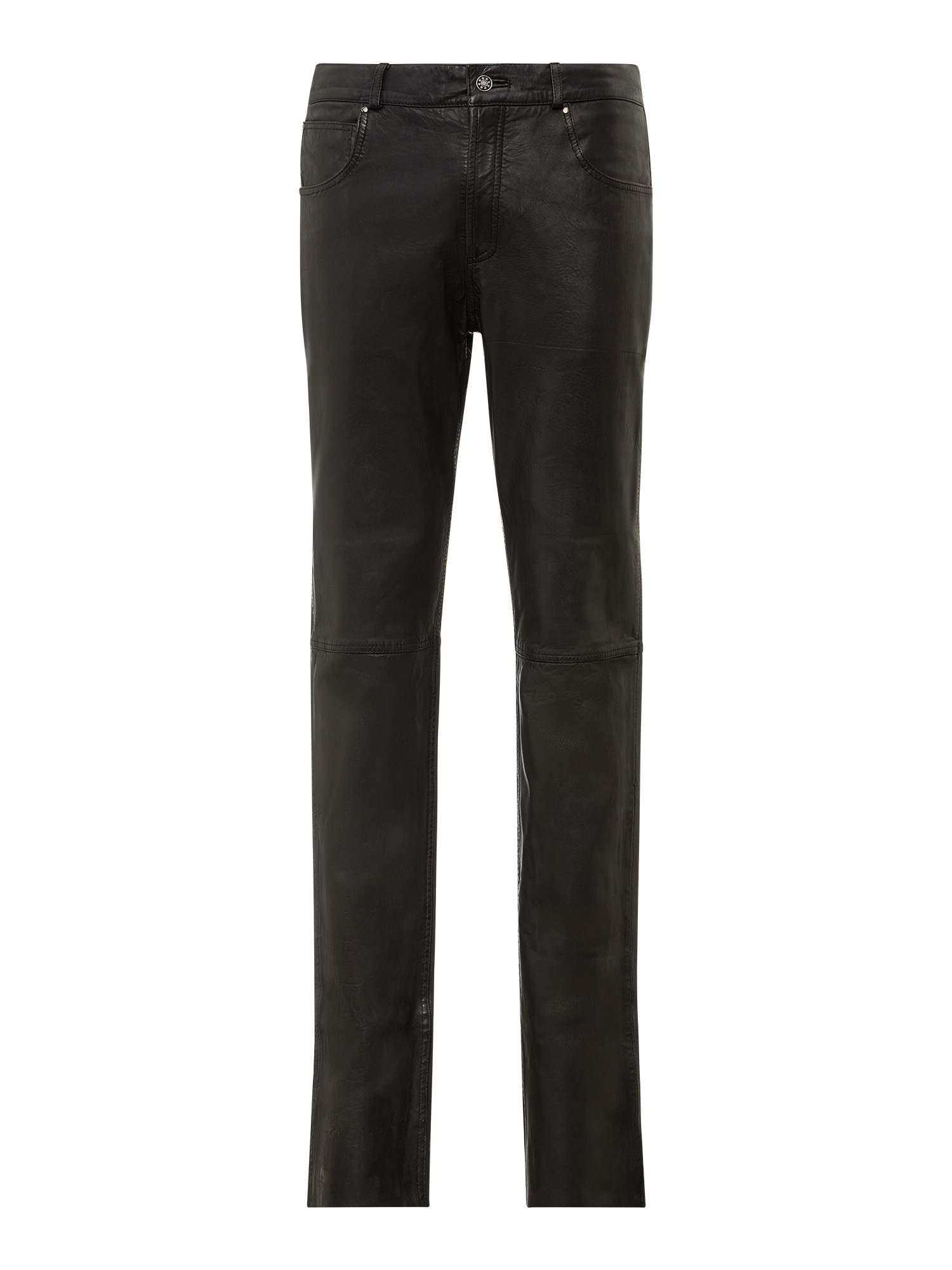 RICANO 5-Pocket-Hose "Lederhose Trant Pant" Handgefertigt aus echtem Leder