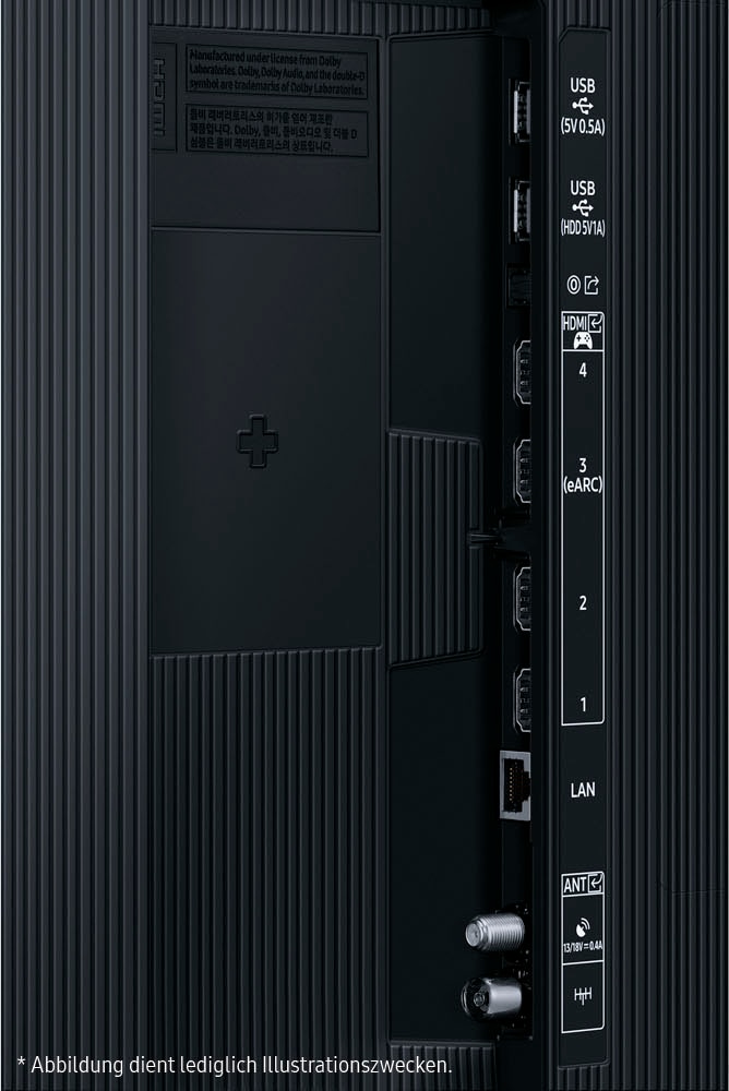 Samsung QLED-Fernseher »GQ85QN70FAU« 214 cm/85 ″ Smart-TV Neo Quantum HDR, 4K AI Upscaling, Gaming Hub, Motion Xcelerator 144Hz