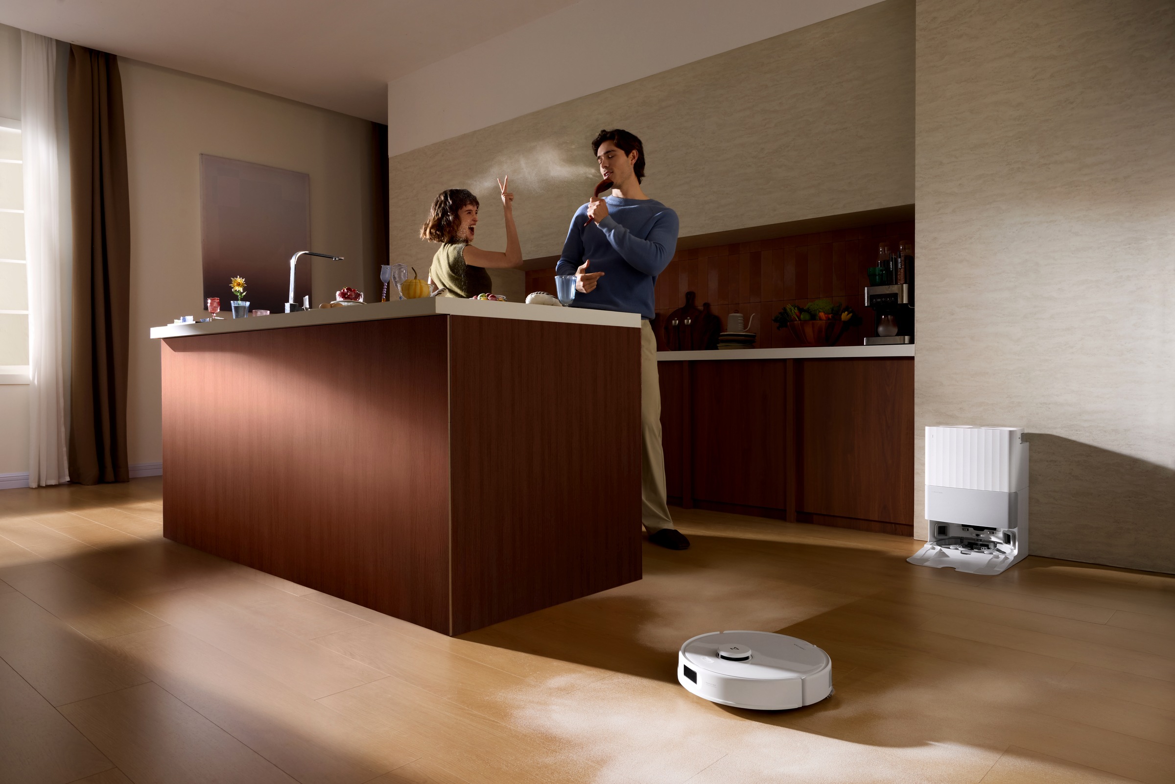 Roborock Saugroboter "Roborock Qrevo Edge 5V1 mit Wischfunktion, mehrstöcki günstig online kaufen