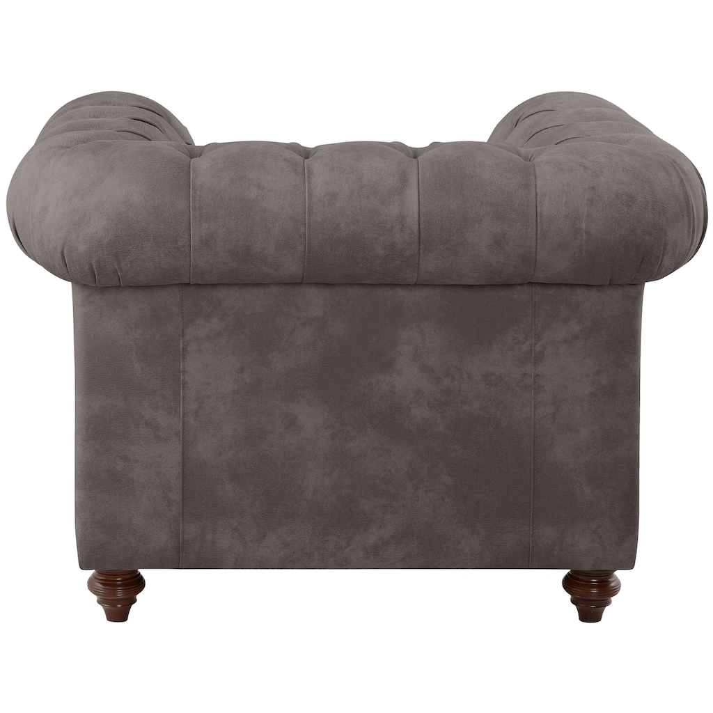 Home affaire Sessel »Chesterfield B/T/H: 105/69/74 cm«