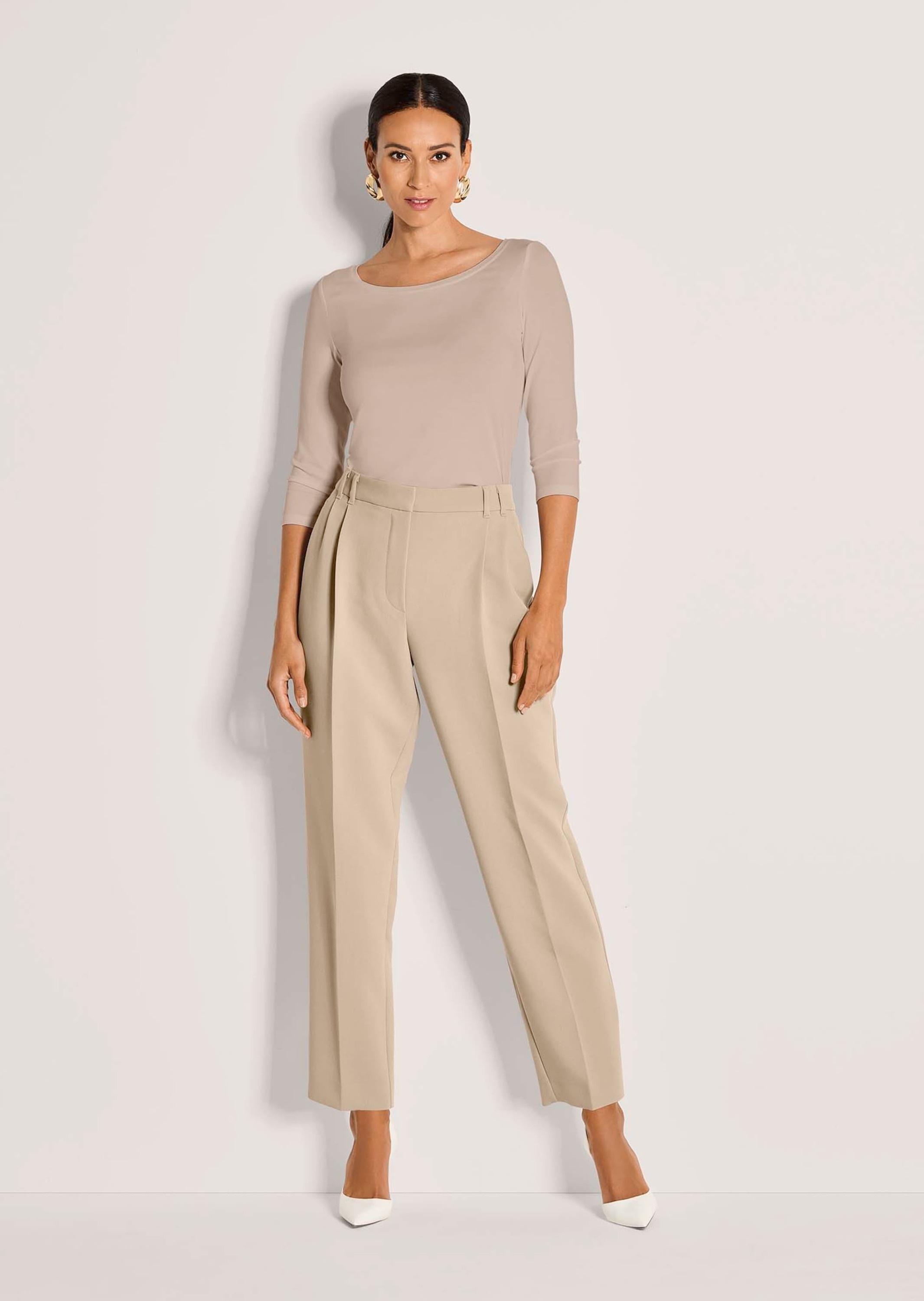 MADELEINE Bundfaltenhose »Chinohose Bundfaltenhose mit Stretch-Komfort«