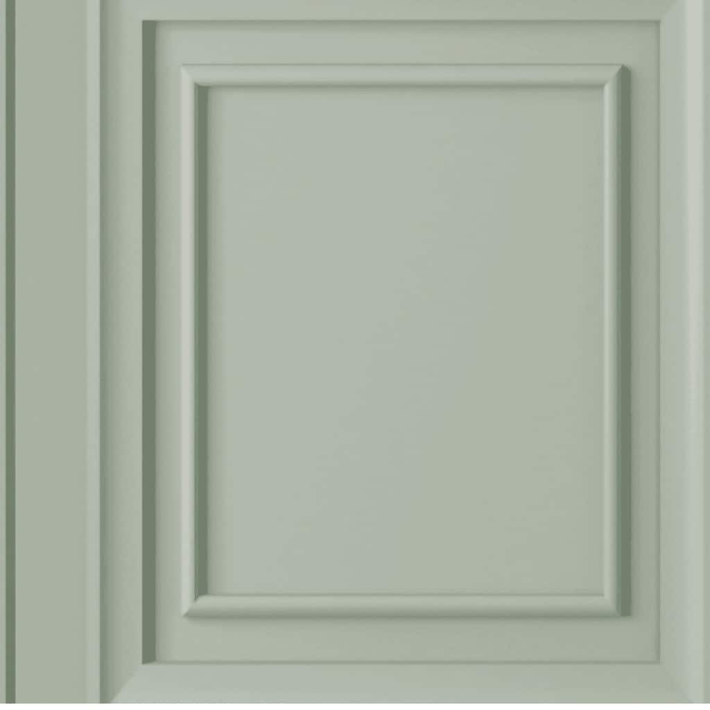 LAURA ASHLEY Vliestapete »Laura Ashley Redbrook Wood Panel Sage Vliestapete«, 3D-Optik