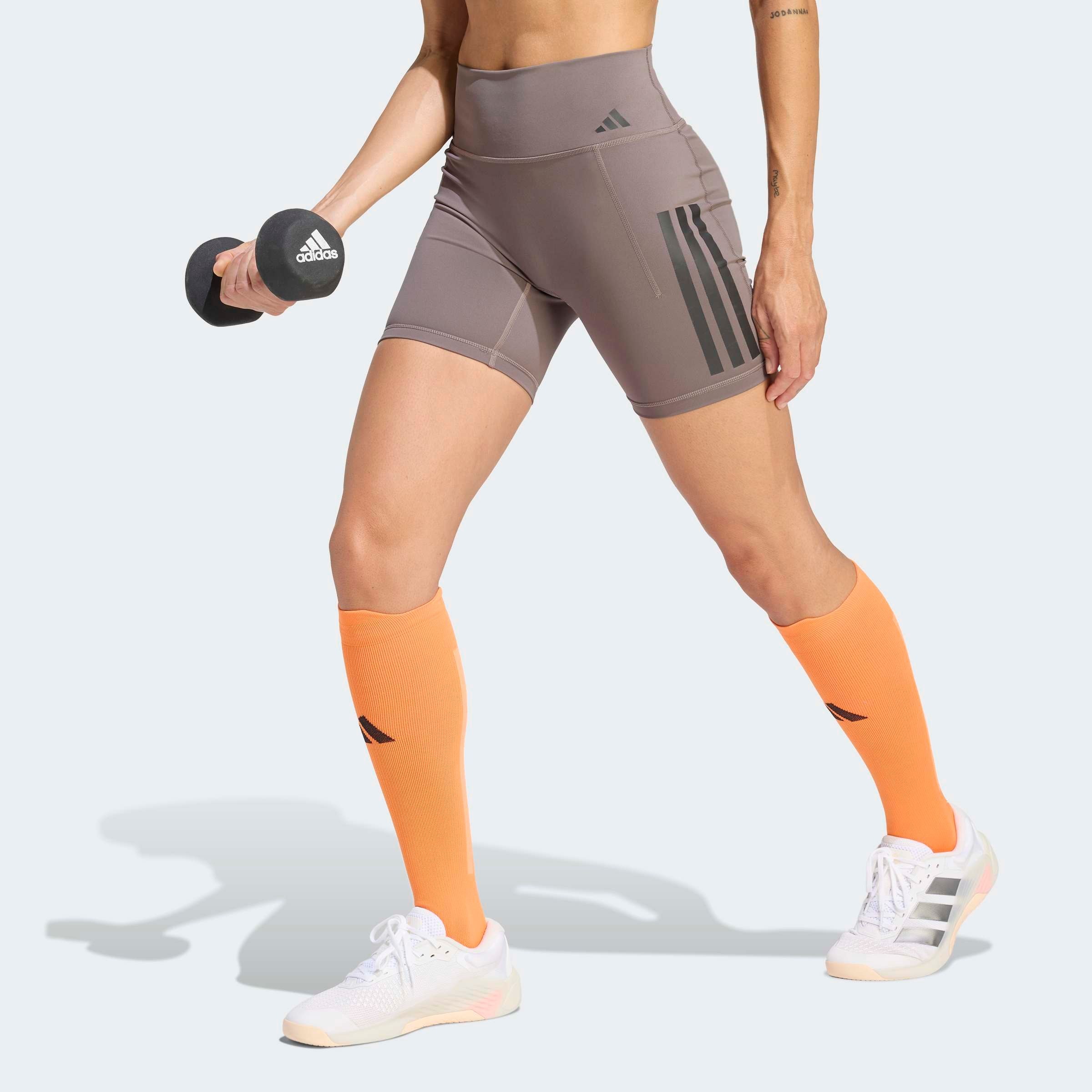 adidas Performance Shorts "OPTIME WORKOUT 3-STREIFEN KURZE LEGGINGS" günstig online kaufen
