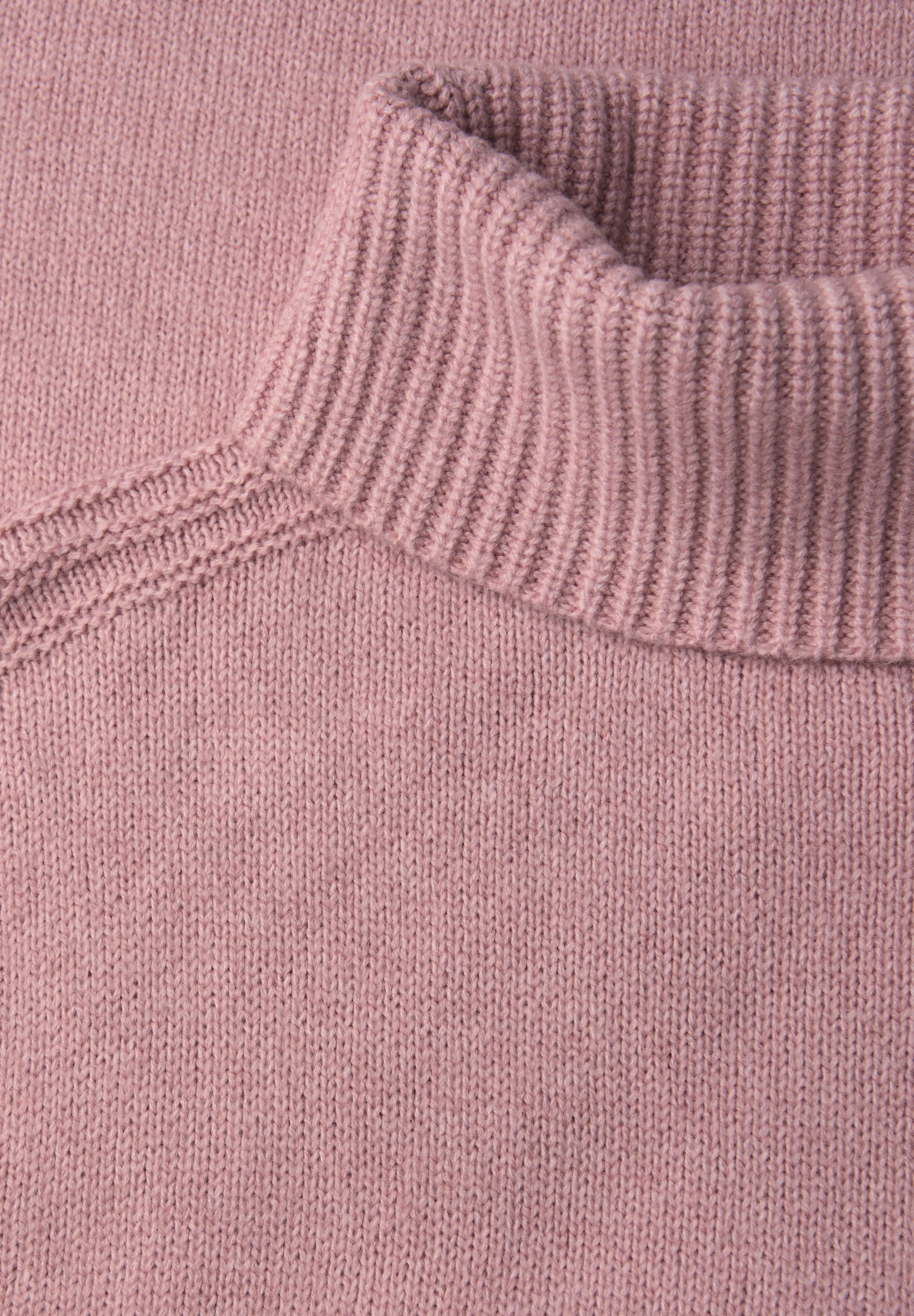 STREET ONE Rollkragenpullover Grobstrick