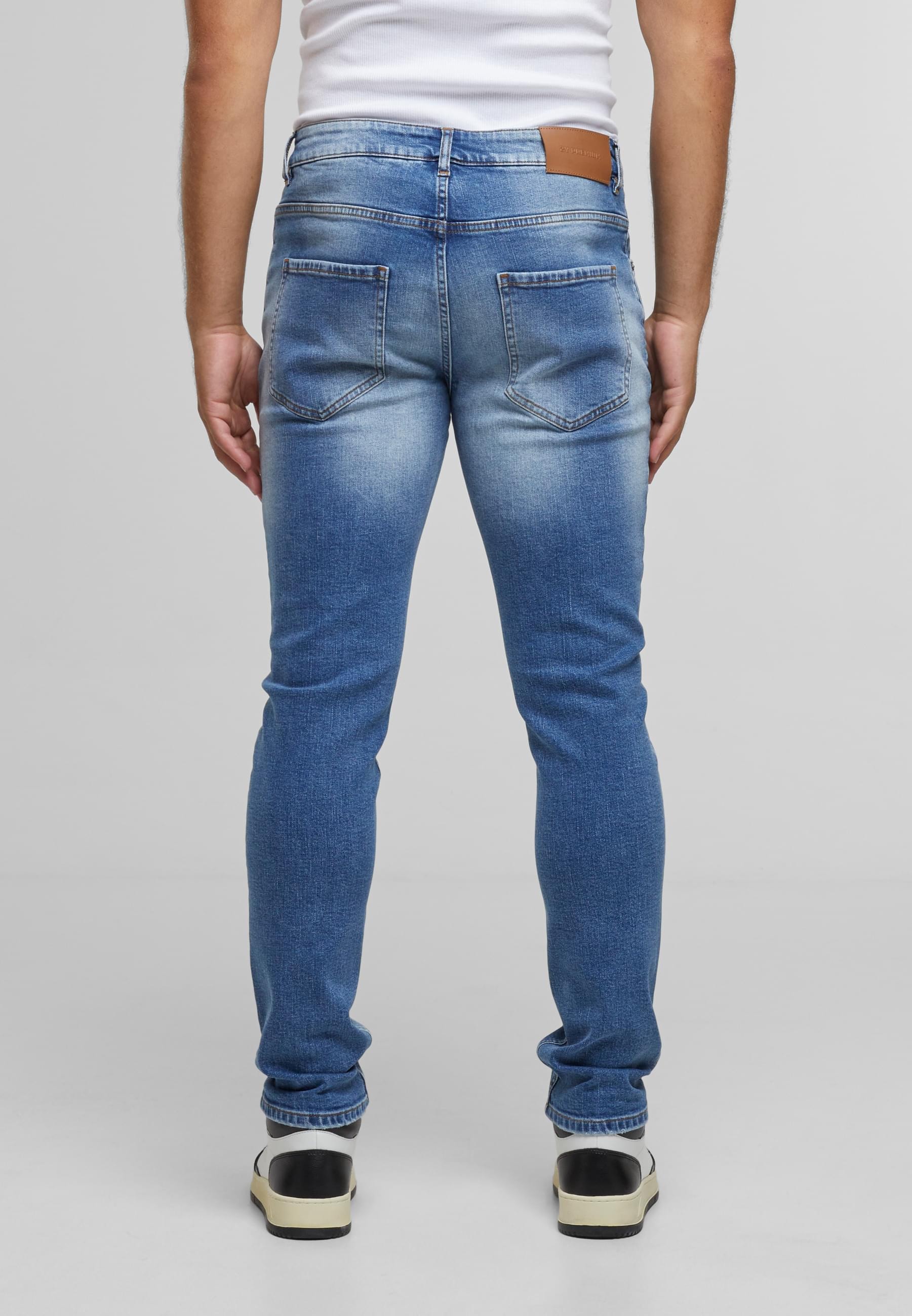 2Y Premium Bequeme Jeans "2Y Premium 2Y VICTOR RIPPED SLIM FIT JEANS" günstig online kaufen