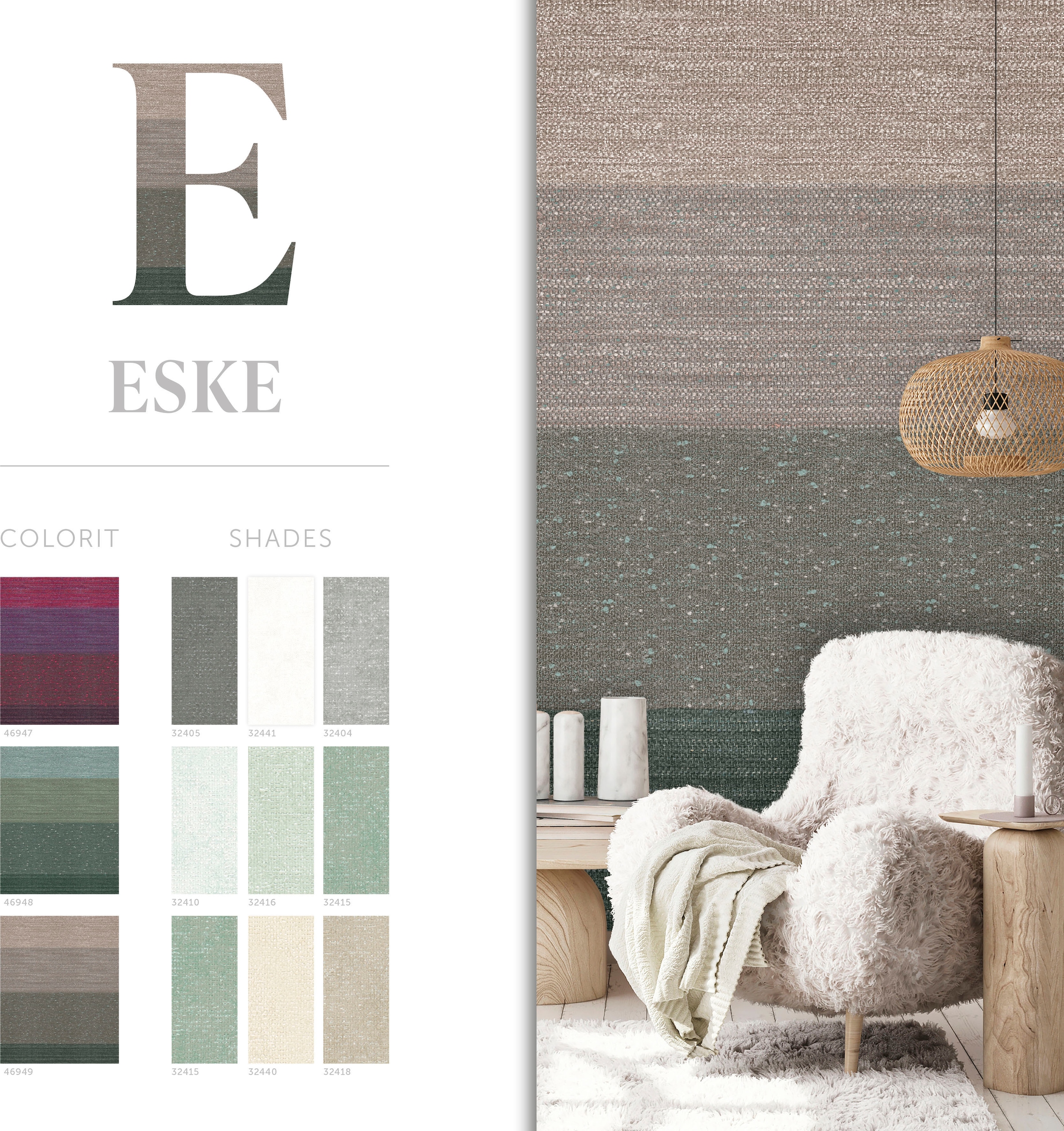 Marburg Fototapete »Eske« matt glatt moderne Tapete für Wohnzimmer Schlafzimmer Küche