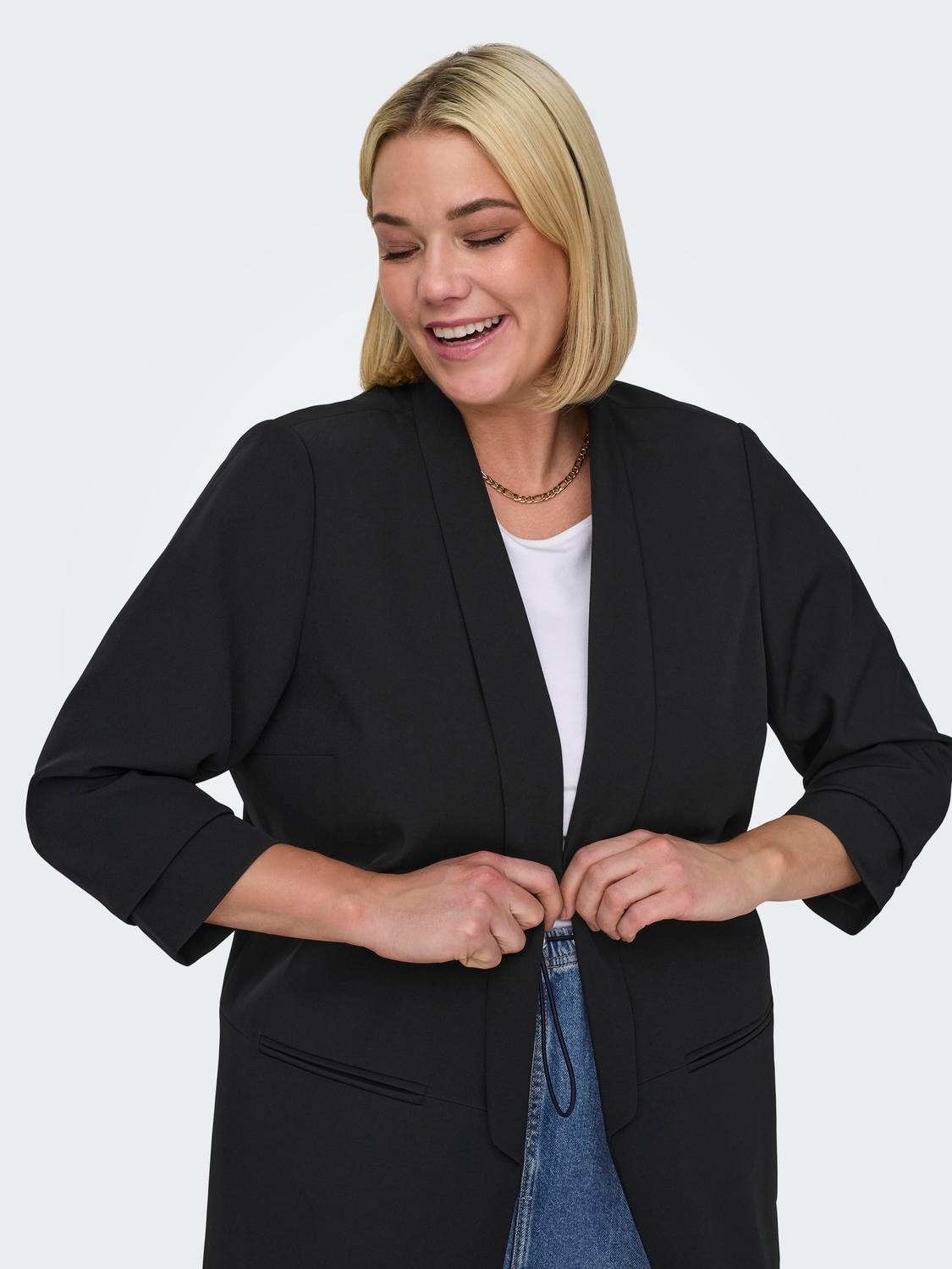 ONLY CARMAKOMA Kurzblazer "CARELLY 3/4 LIFE BLAZER WVN" günstig online kaufen