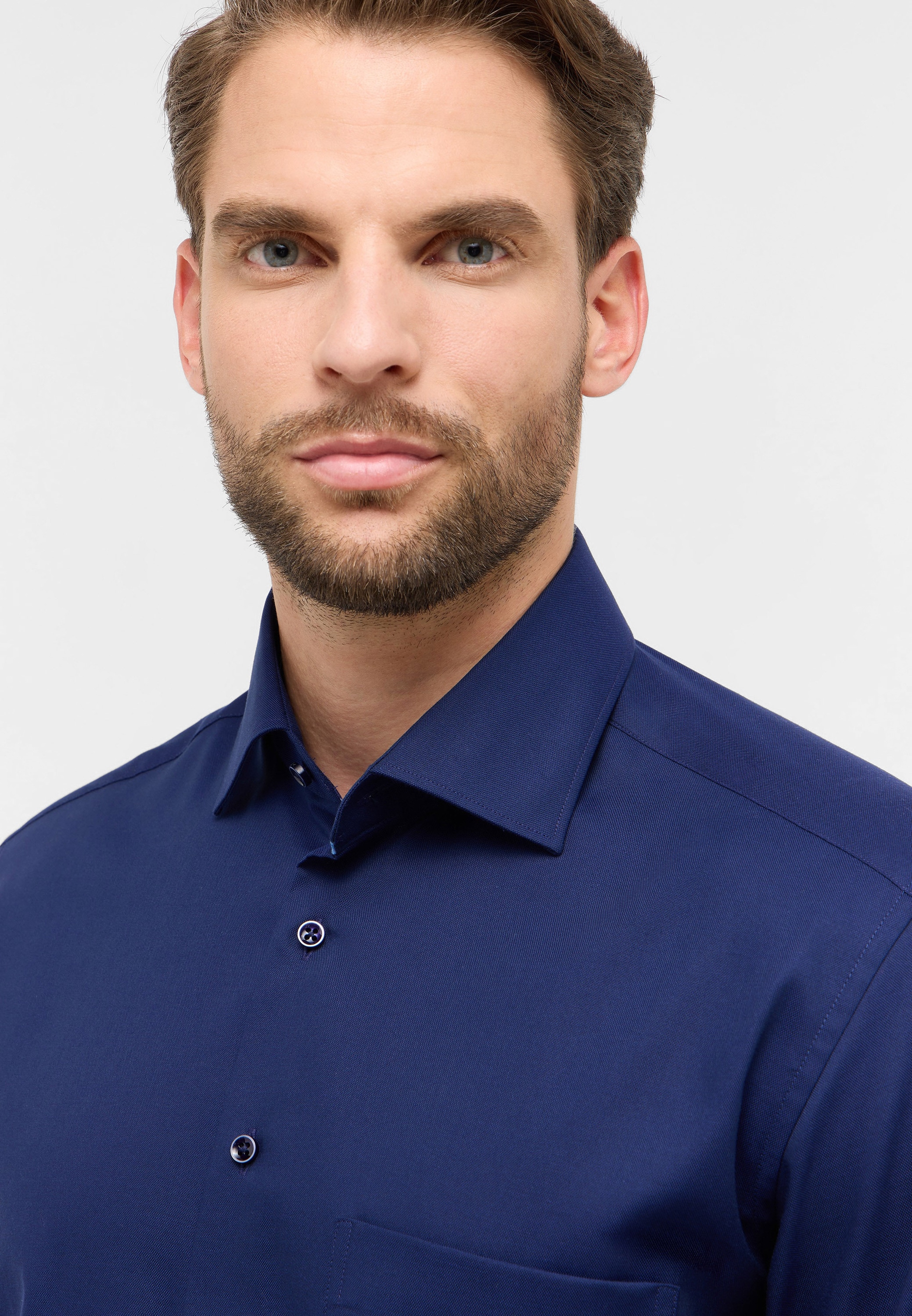 Eterna Langarmhemd »COMFORT FIT«, NON IRON (bügelfrei)