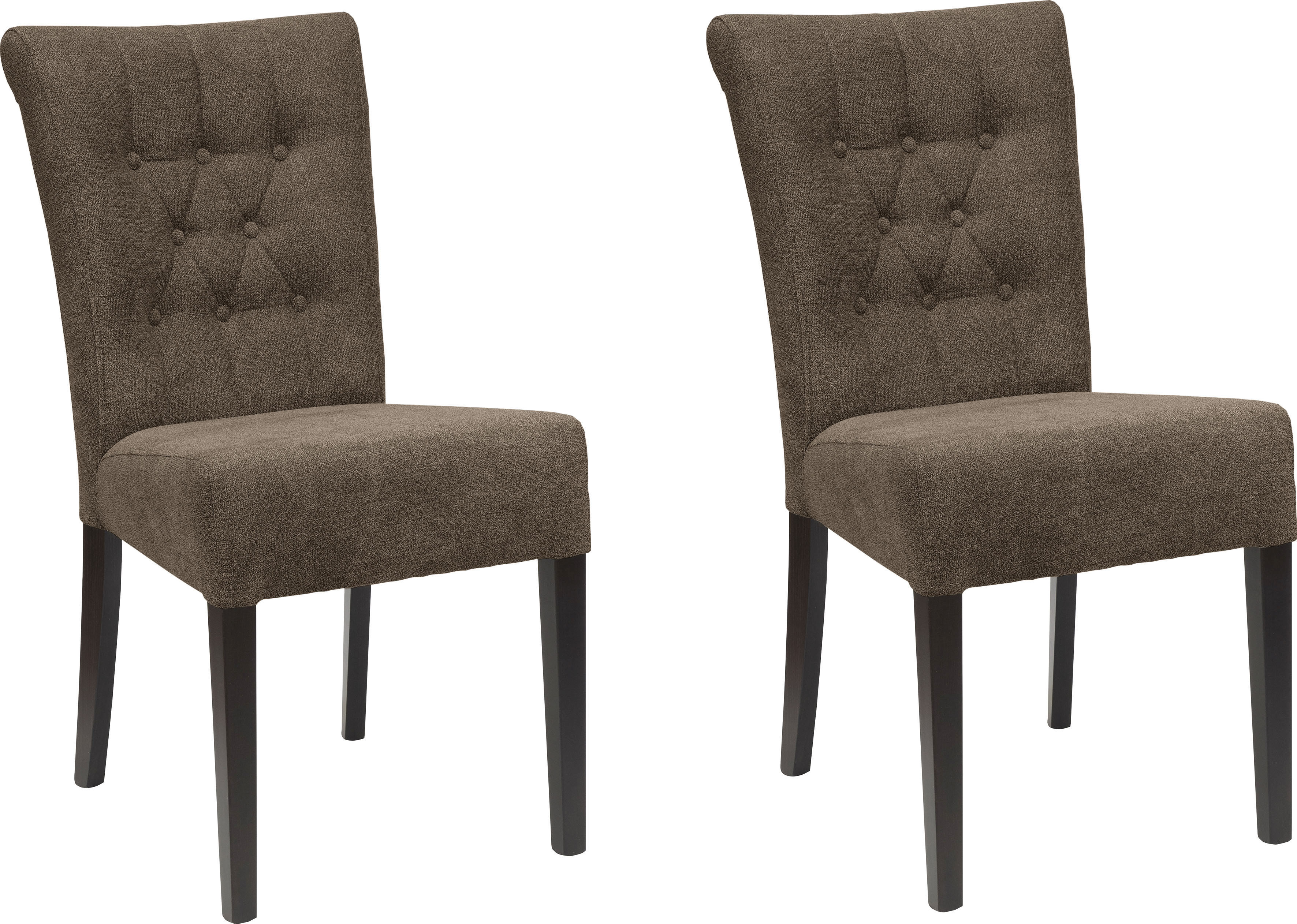 Home affaire Esszimmerstuhl "Queen" (Set) 6 Stk.Polsterstuhl mit Knopfheftung, 2er, 4er oder 6er Set