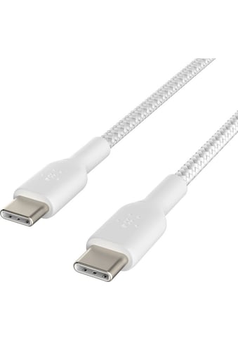 Belkin USB-Kabel »BOOST↑CHARGE™ Braided USB-C to USB-C Cable«, USB-C, USB-C, 100 cm kaufen