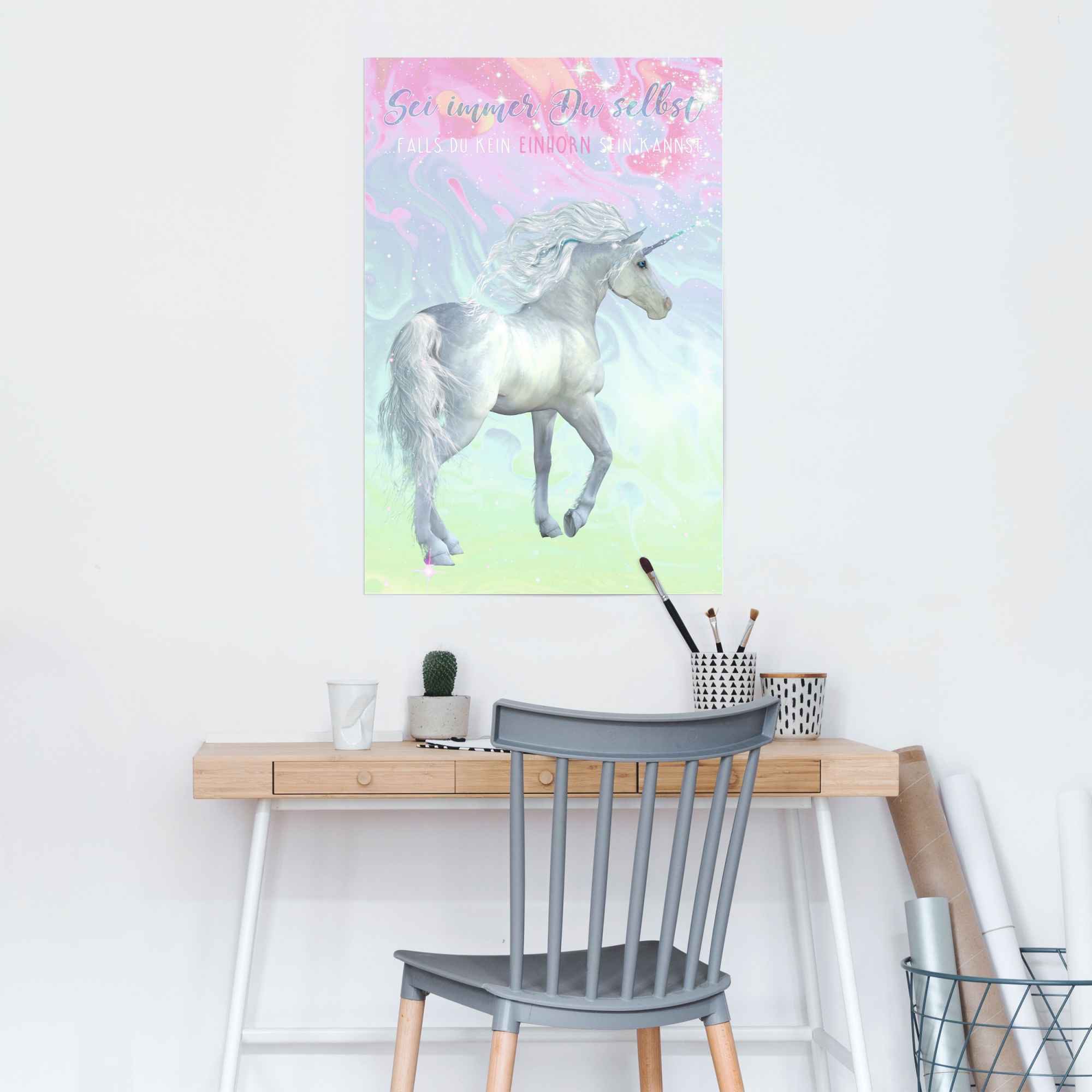 Reinders! Poster »Einhorn«, (1 St.)